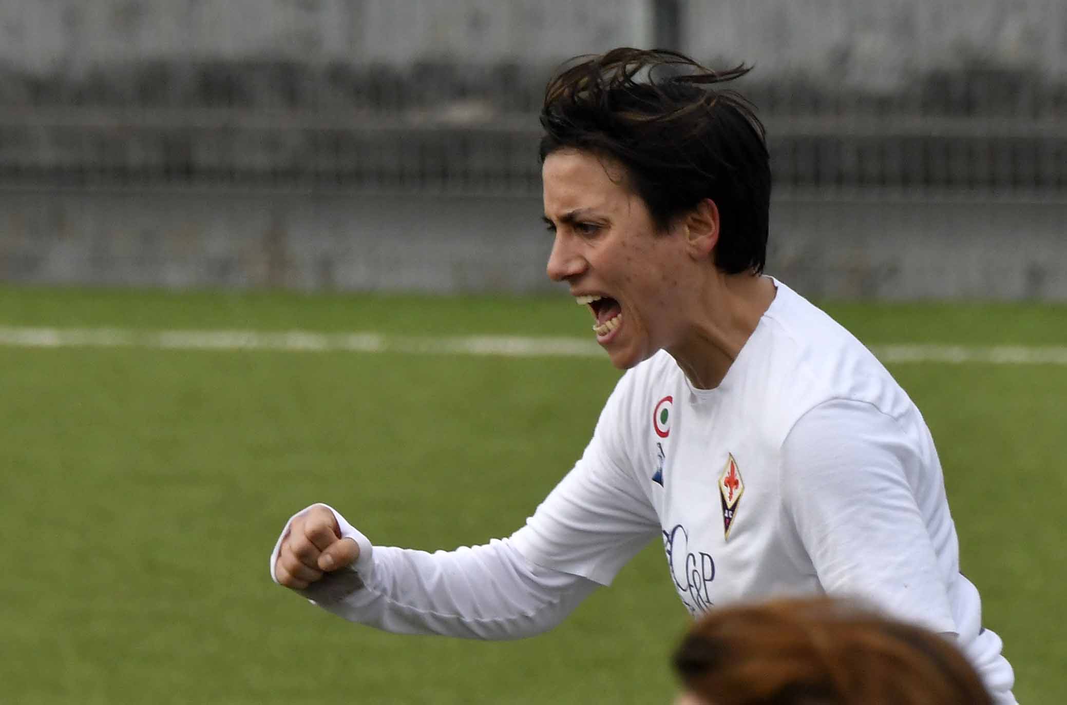 FIORENTINA WOMEN'S - MILAN. ESULTANZA DI ALICE PARISI. GALASSI SILVANO/SILPRESS