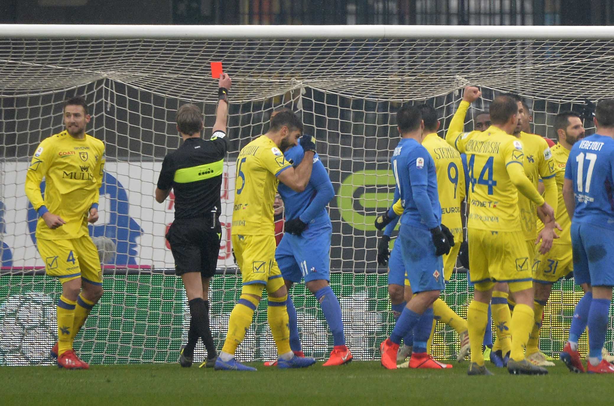 Chiffi: 4° volta con i viola, l’ultima fu il ko col Frosinone. Irrati, l’ultima fu il 5-1 alla Samp