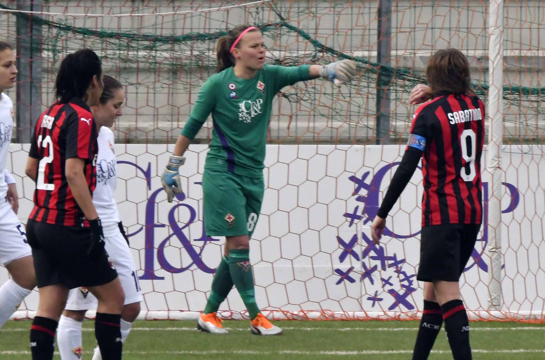 FIORENTINA WOMEN'S - MILAN. STEPHANIE OHRSTROM. GALASSI SILVANO/SILPRESS