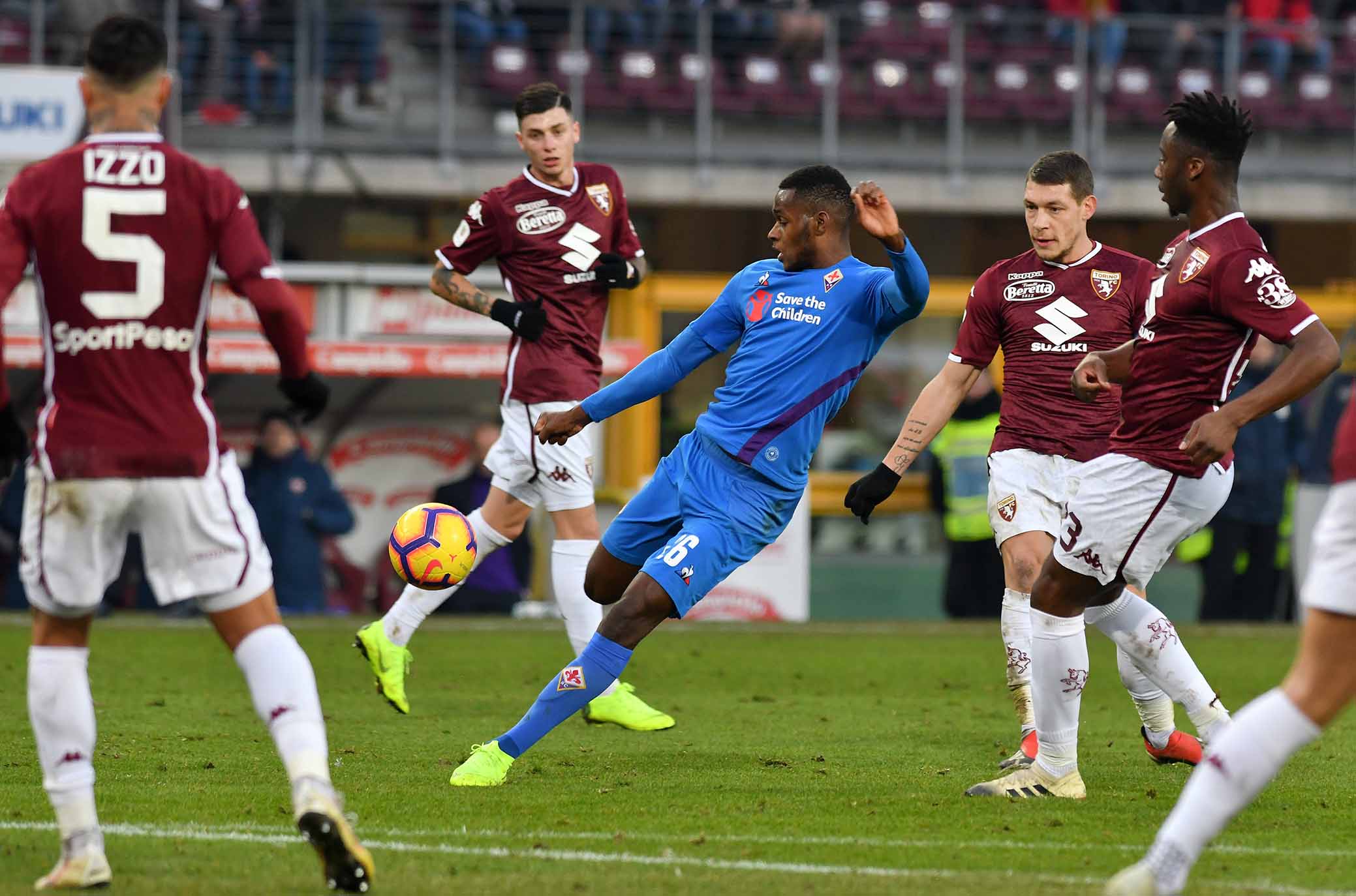 Marchisciano/SILPRESS Torino 13-01-2019- Torino vs Fiorentina TIM CUP 2018-2019 nella foto: fernandes