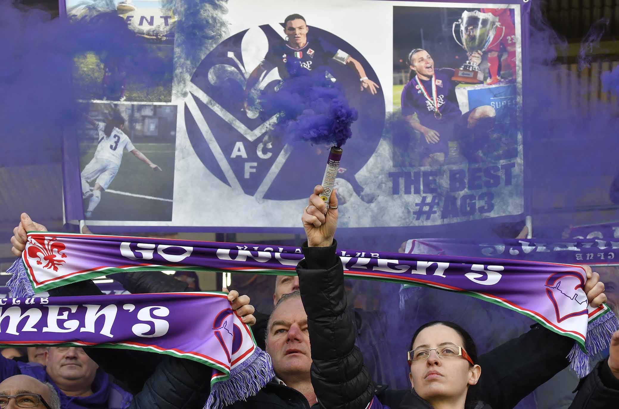 FIORENTINA WOMEN'S - MILAN TIFOSE E TIFOSI DELLA FIORENTINA. GALASSI SILVANO/SILPRESS