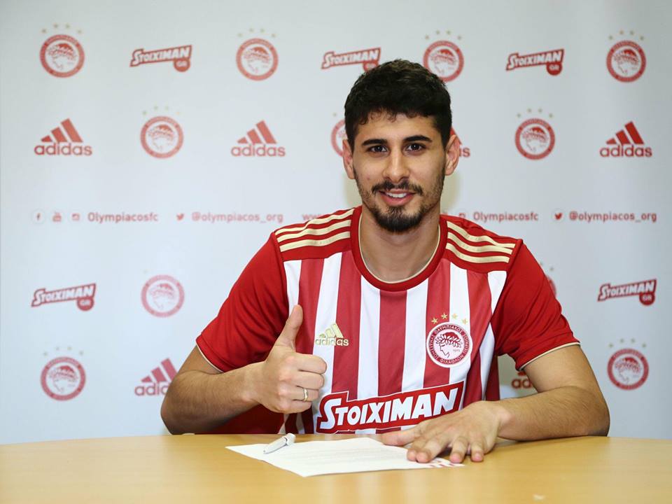 Ex Viola, primo gol di Gil Dias con la maglia dell'Olympiakos (VIDEO)