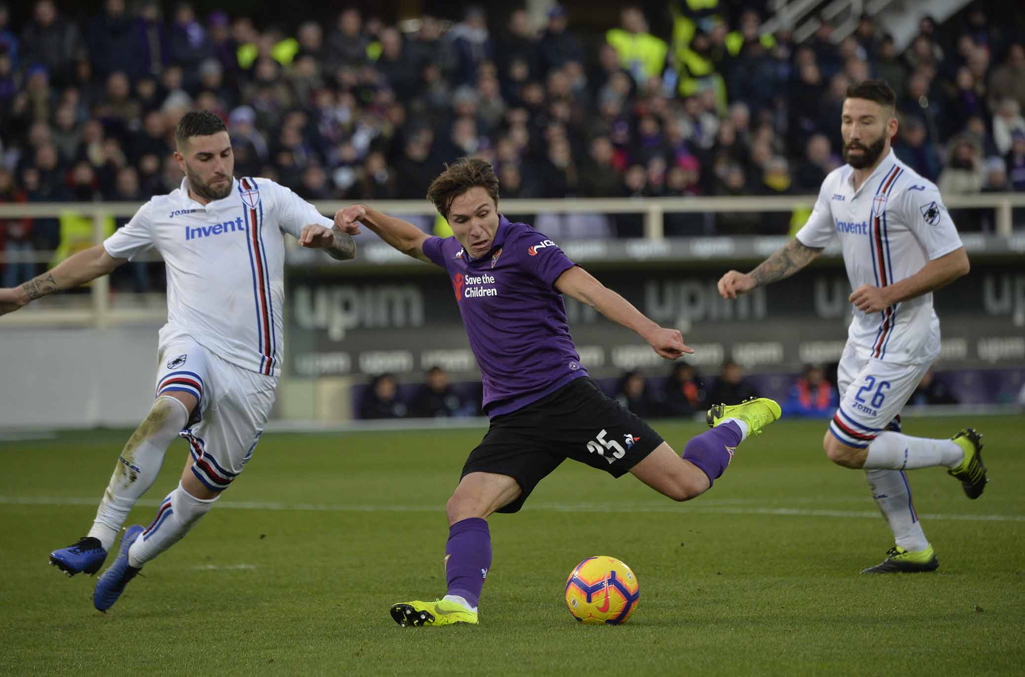 FIORENTINA-SAMPDORIA 20-01-2019 FEDERICO CHIESA. GALASSI SILAVNO/SILPRESS