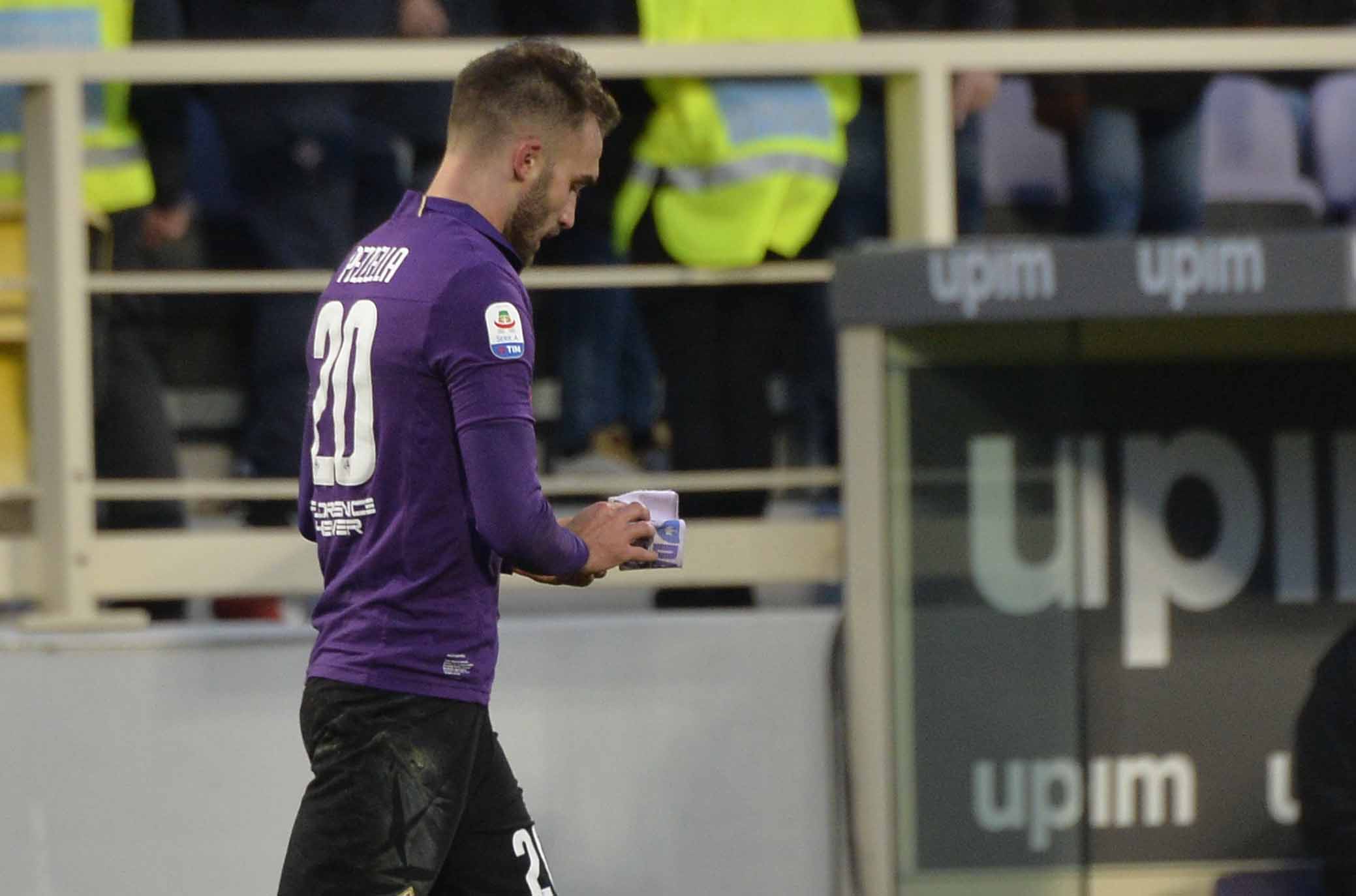 FIORENTINA-SAMPDORIA 20-01-2019 ESULTANZA DI GERMAN PEZZELLA DOPO IL GOL DEL 3-3. GALASSI SILAVNO/SILPRESS