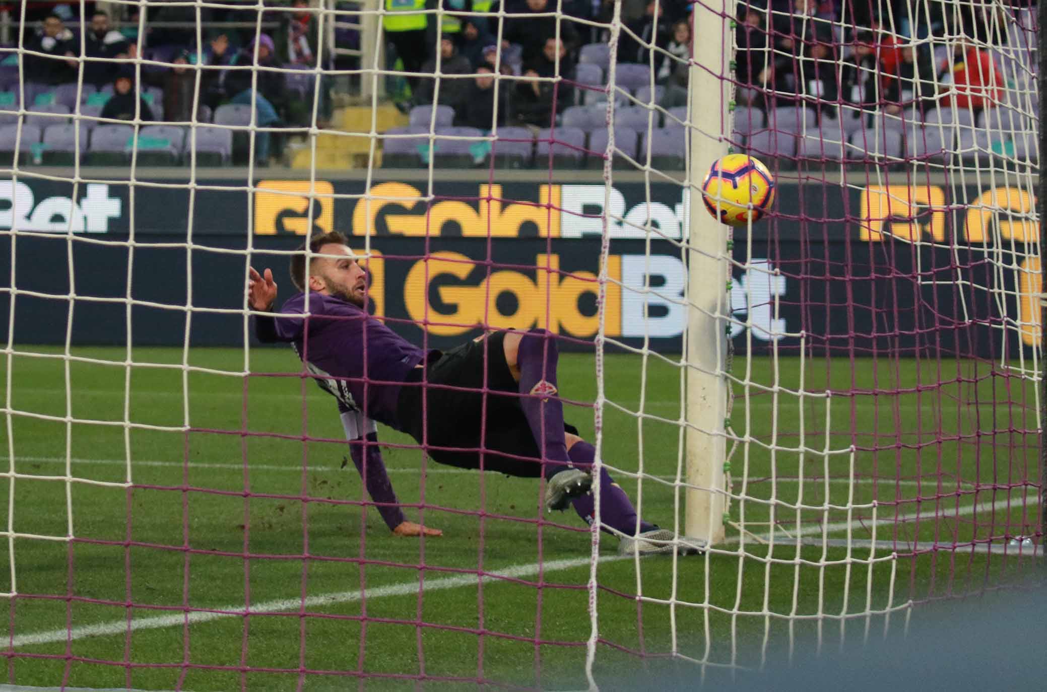 FIORENTINA-SAMPDORIA 20-01-2019 GERMAN PEZZELLA GOL DEL 3-3. GALASSI SILAVNO/SILPRESS