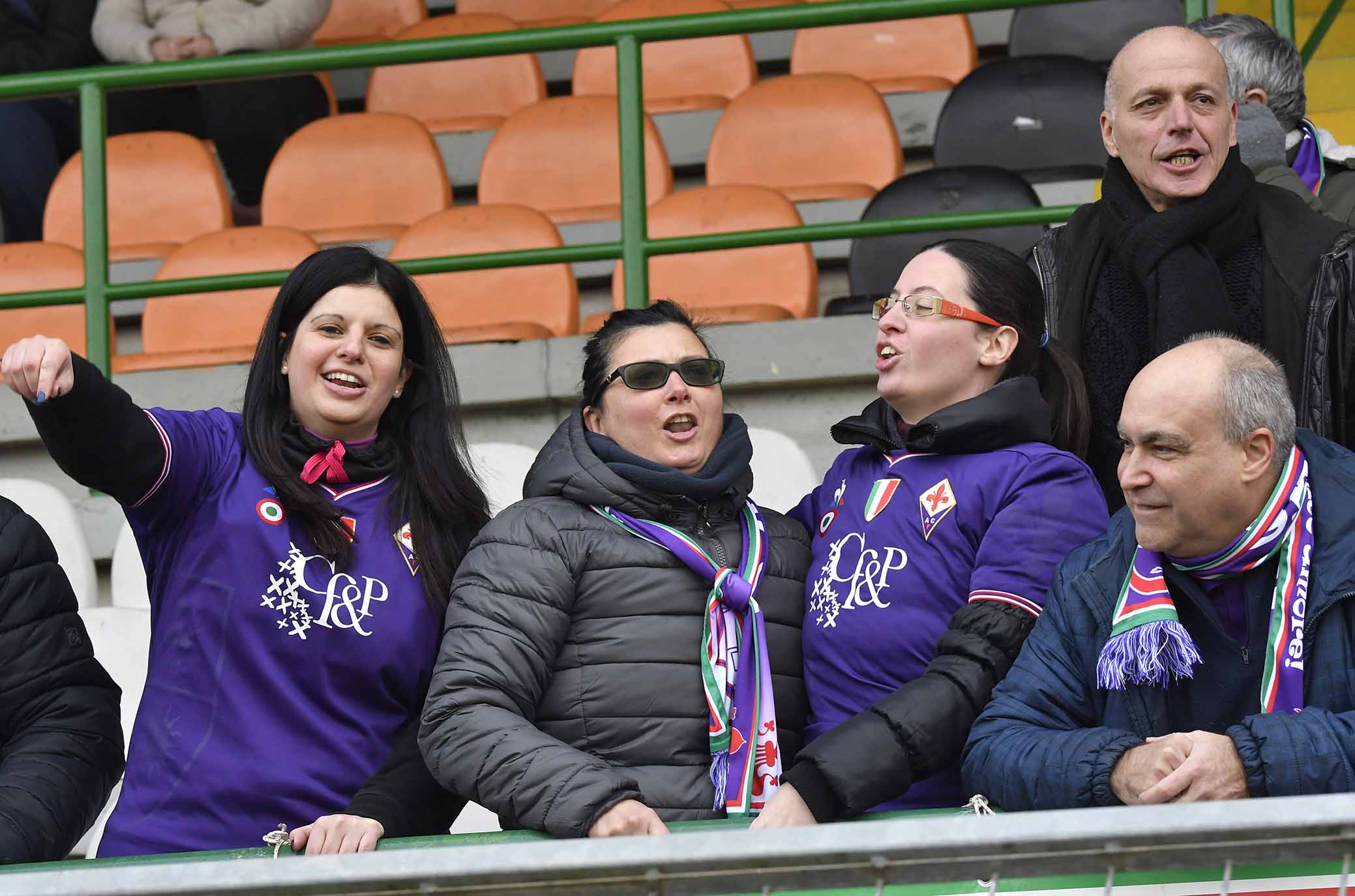 FIORENTINA WOMEN'S - MILAN TIFOSE E TIFOSI DELLA FIORENTINA. GALASSI SILVANO/SILPRESS
