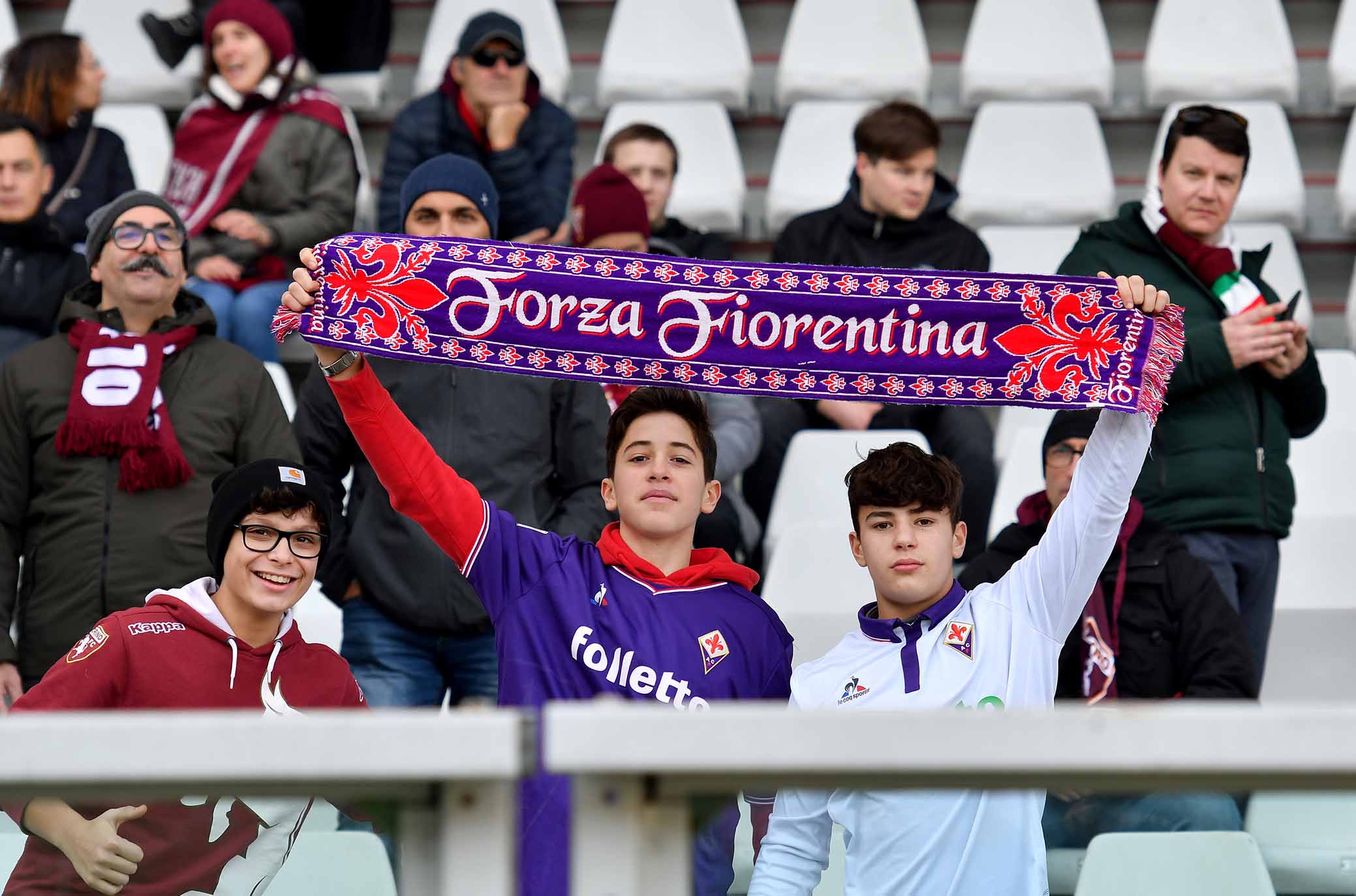 Torino-Fiorentina, le immagini dei tifosi viola nella FOTOGALLERY di VI.IT