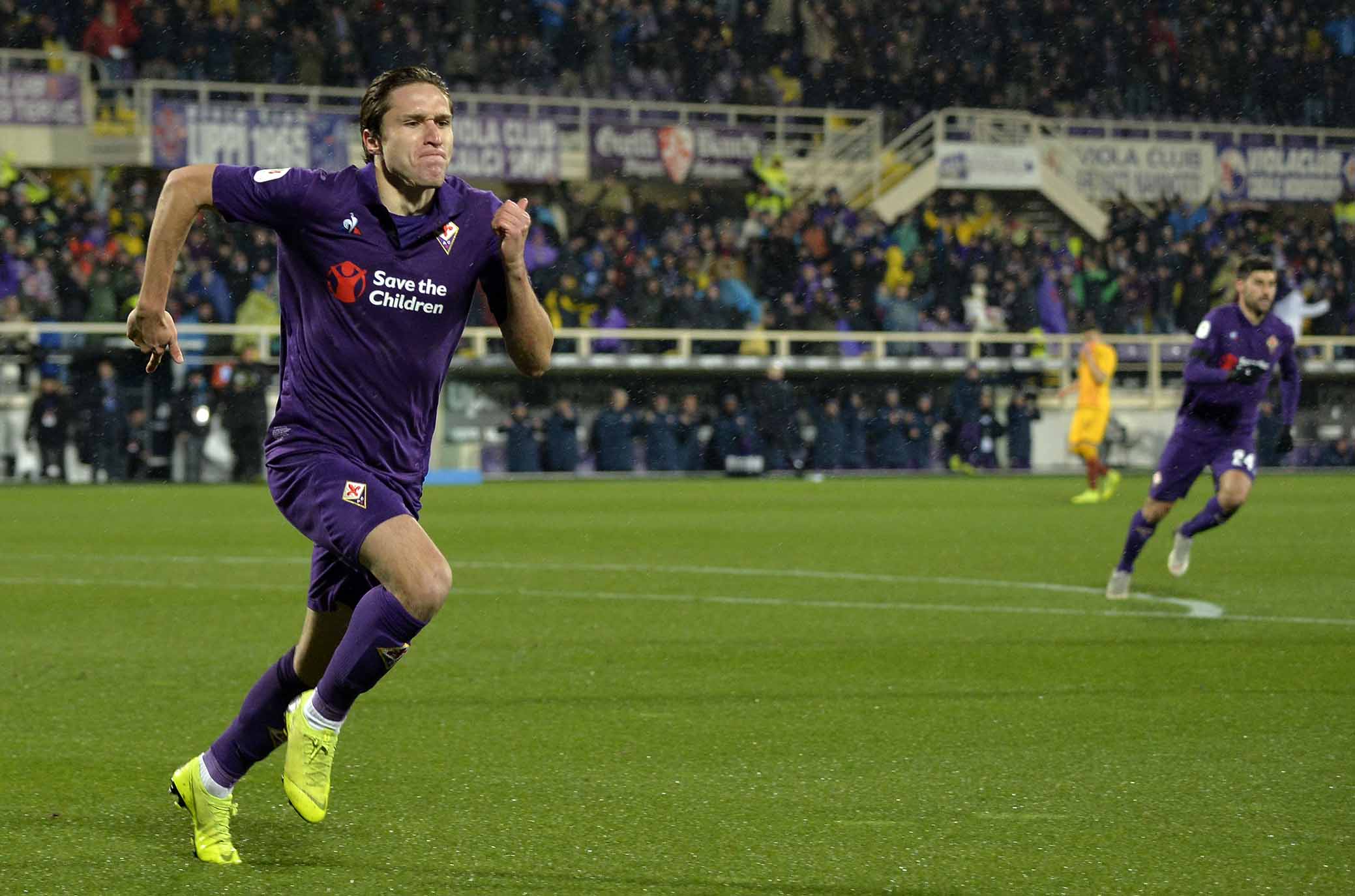FIORENTINA-ROMA COPPA ITALIA 30-01-2019 SULTANZA DI FEDERICO CHIESA. GALASSI SILVANO/SILPRESS