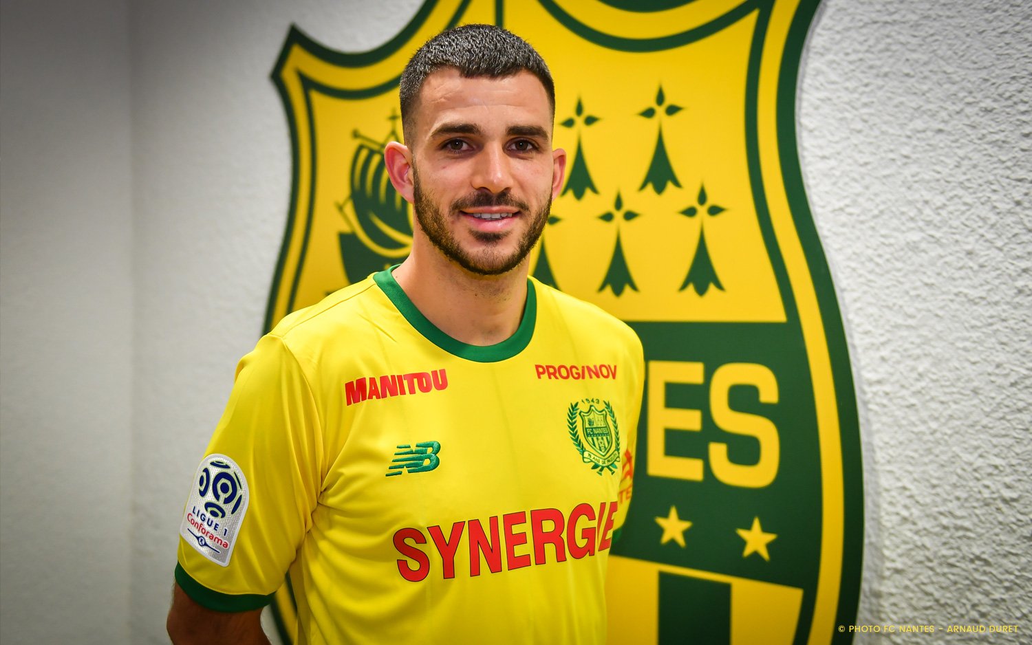 Nantes, Eysseric posa con la nuova maglia (FOTO)