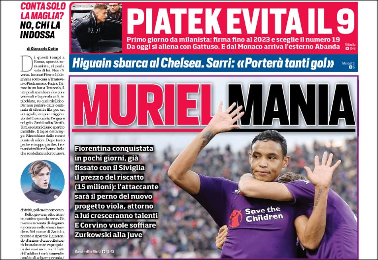 Quotidiani, la prima pagina di Qs, Stadio, Gazzetta, Corriere dello Sport, Tuttosport