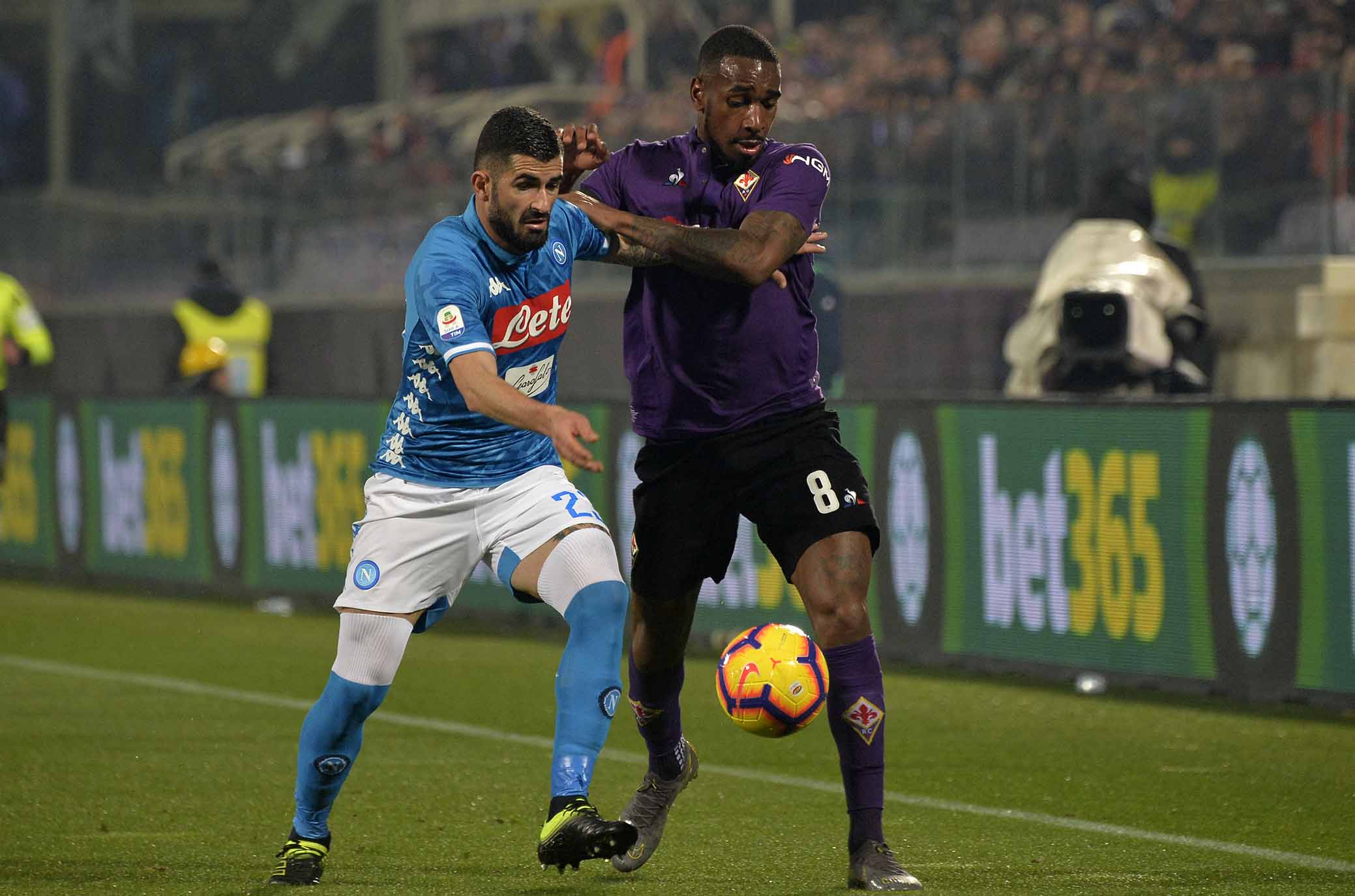 FIORENTINA-NAPOLI 09-02-2019 GERSON E HYSAJ. GALASSI SILVANO/SILPRESS