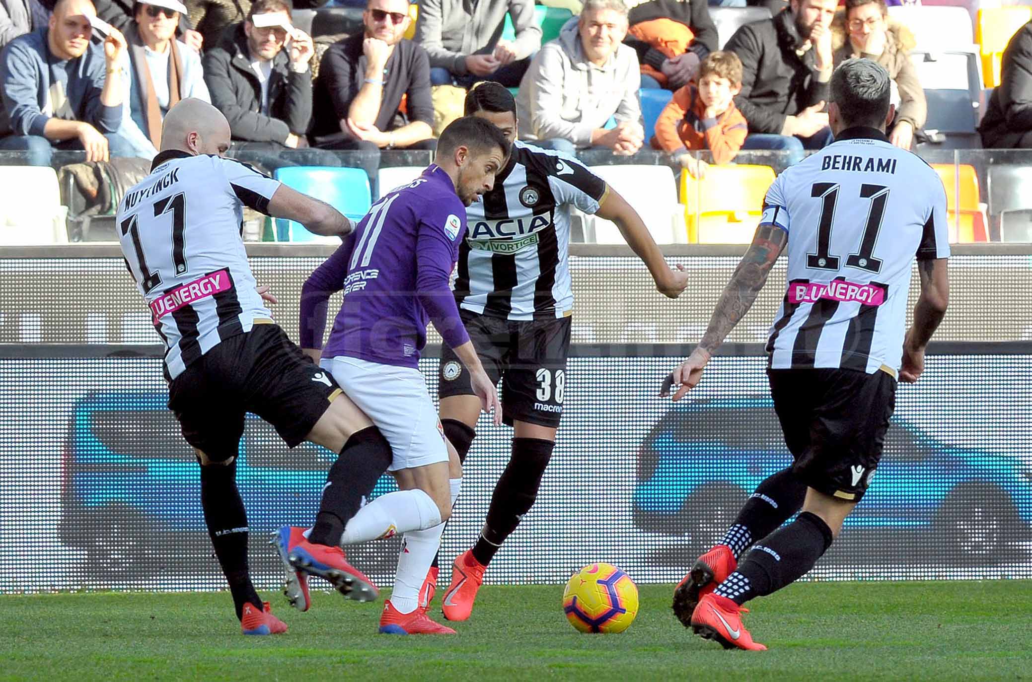 UDINESE-FIORENTINA 03-02-2019 KEVIN MIRALLAS. SILPRESS