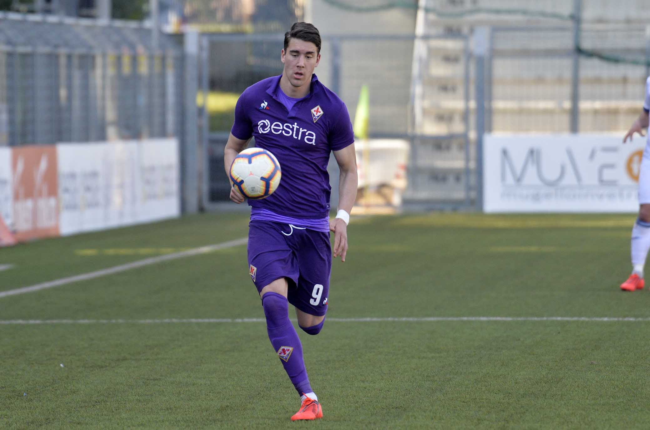 Vlahovic esulta: "Noi siamo la Fiorentina"