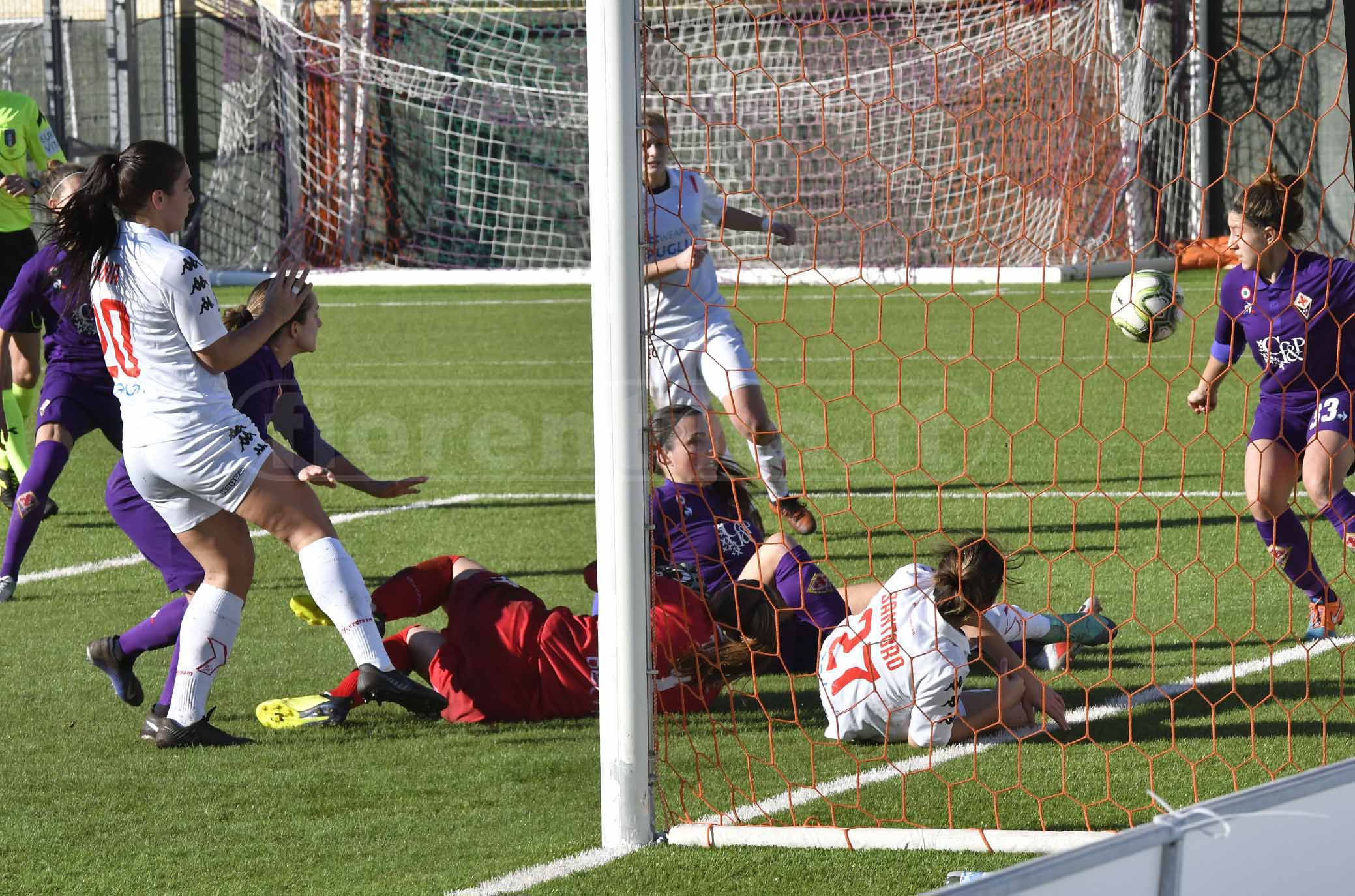 FIORENTINA WOMEN'S-BARI 05-02-2019. MISCHIA IN AREA DEL BARI. GALASSI SILVANO/SILPRESS