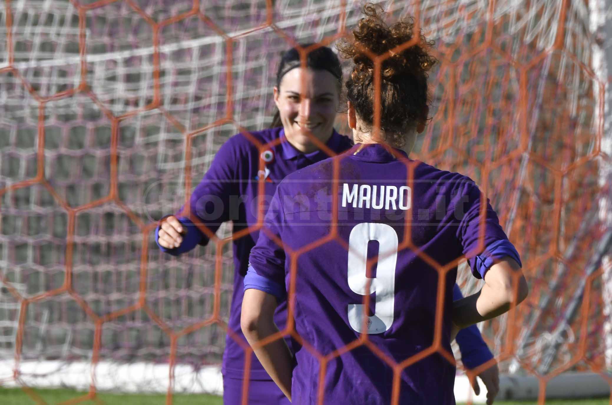 FIORENTINA WOMEN'S-BARI 05-02-2019. ESULTANZA DOPO IL GOL DI ILARIA MAURO. GALASSI SILVANO/SILPRESS