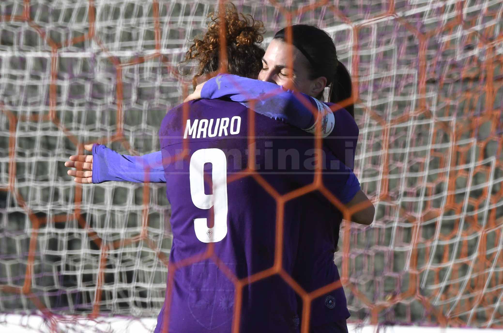 FIORENTINA WOMEN'S-BARI 05-02-2019. ESULTANZA DOPO IL GOL DI ILARIA MAURO. GALASSI SILVANO/SILPRESS