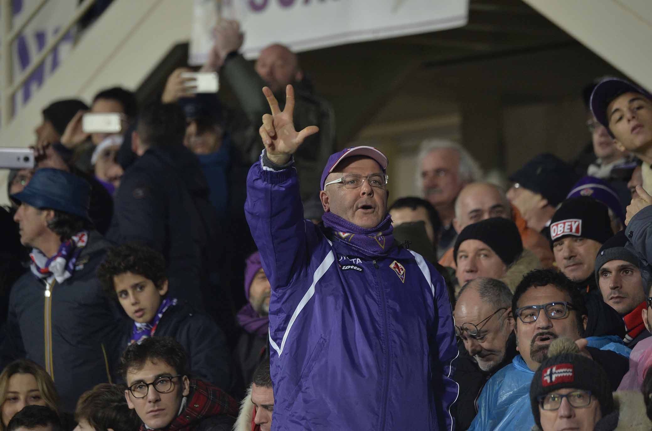 FIORENTINA-NAPOLI 09-02-2019 TIFOSI DELLA FIORENTINA. GALASSI SILVANO/SILPRESS