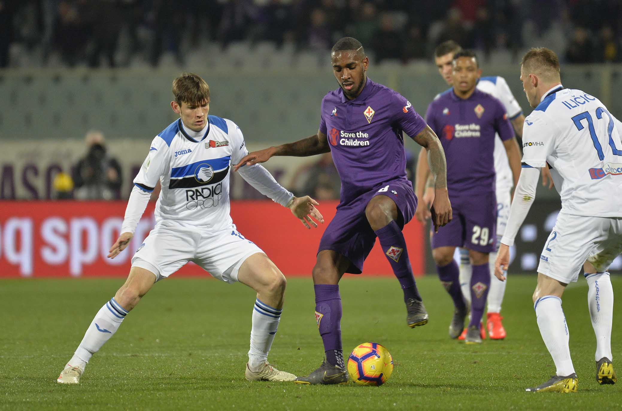 FIORENTINA-ATALANTA 27-02-2019 COPPA ITALIA GERSON. GALASSI SILVANO/SILPRESS