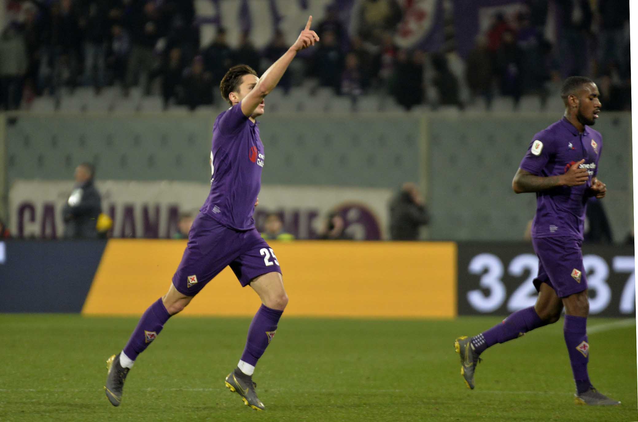 Federico Chiesa pazzesco. 11 gol in stagione, record per lui. 8 solamente nel 2019