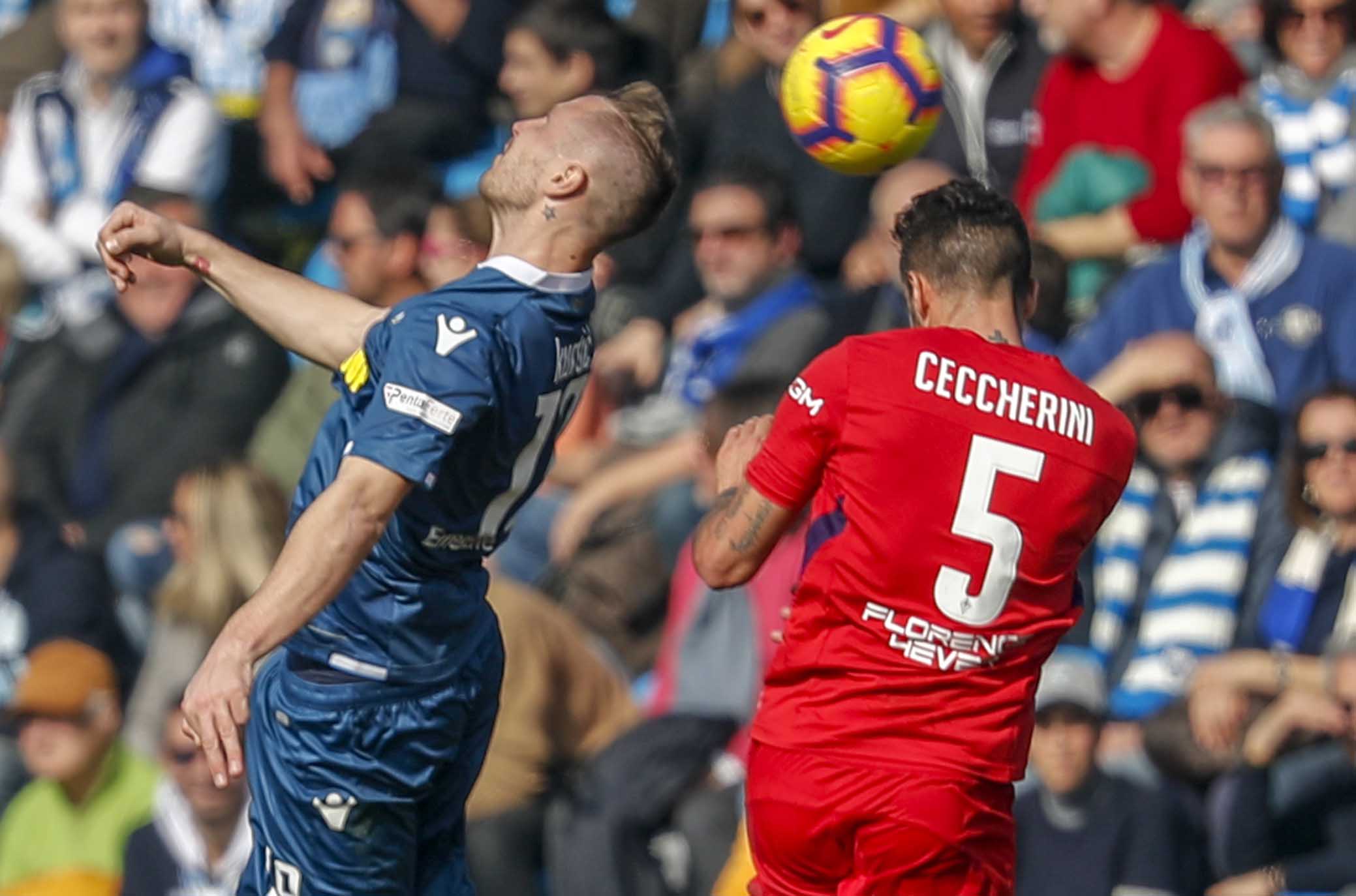 Pezzella out, chance Ceccherini. Ballottaggio con Ranieri per una maglia da titolare