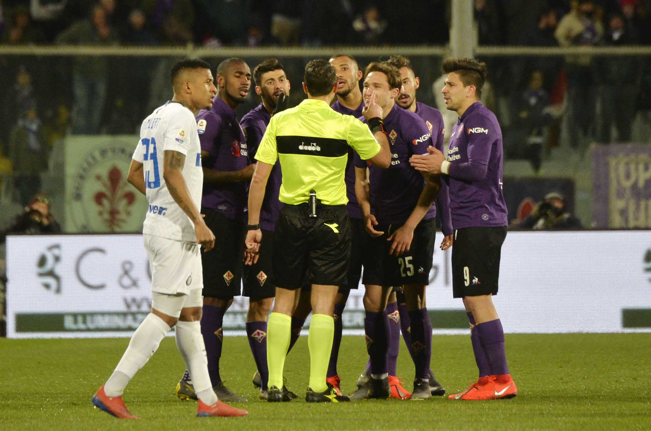 Fiorentina-Sassuolo, arbitra Fourneau di Roma
