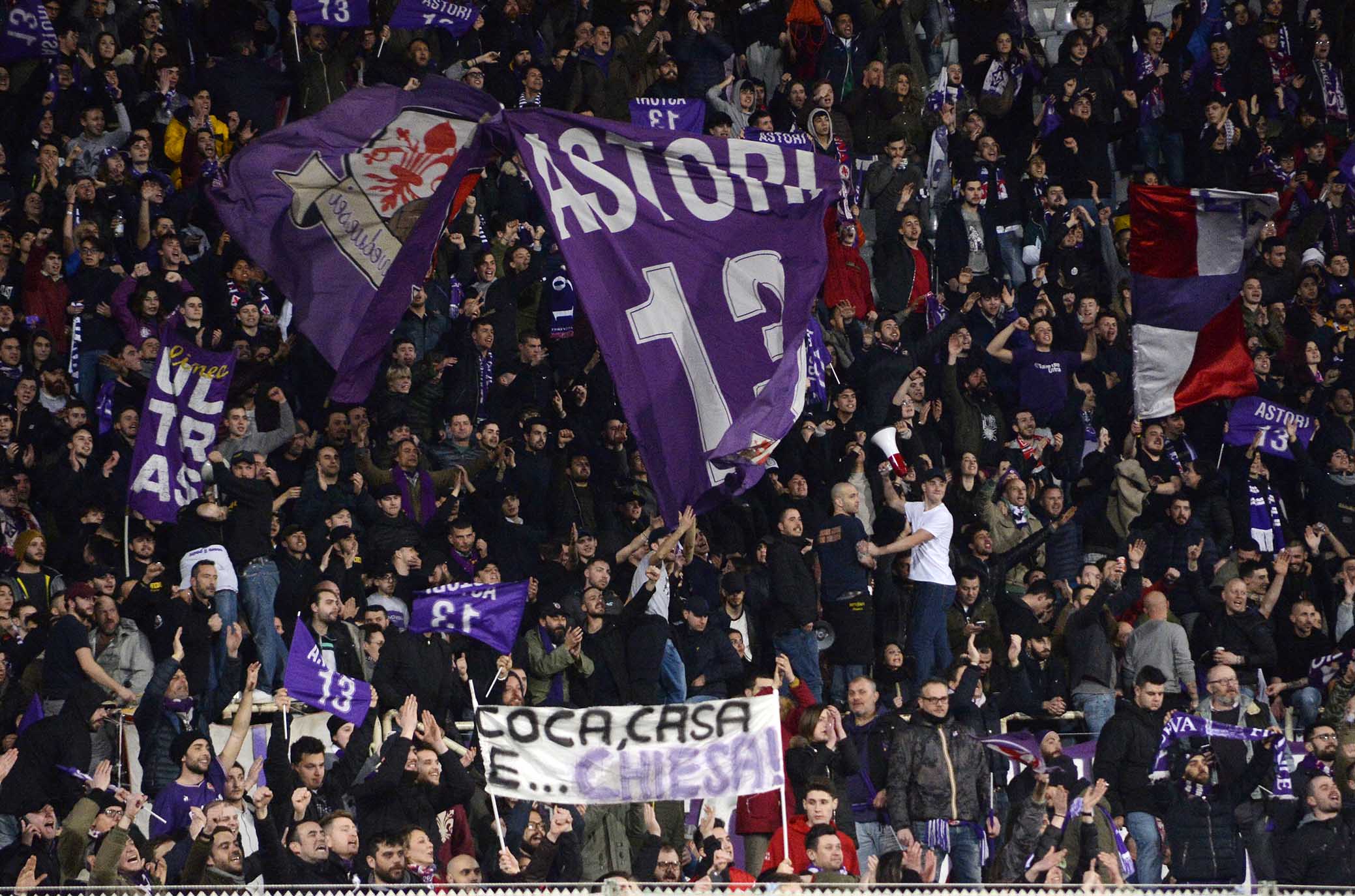 Dalle 15 biglietti in vendita per Fiorentina-Lazio del 10 marzo. La tabella dei prezzi