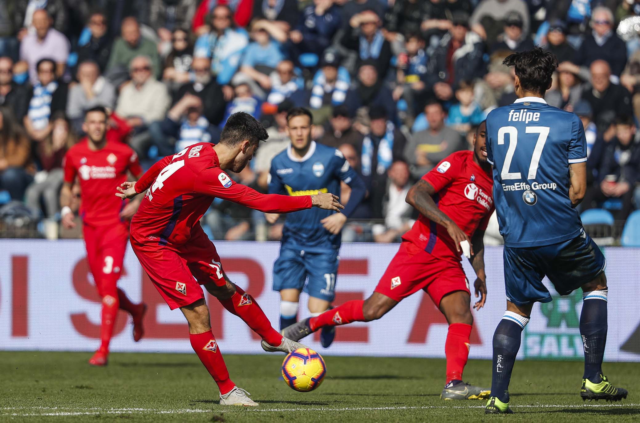 FERRARA - ITALY, 17-02-19 - 24° GIORNATA DI CAMPIONATO SERIE A TIM - STADIO PAOLO MAZZA : SPAL VS FIORENTINA, FOTO DI CASTALDI, NELLA FOTO: MARCO BENASSI