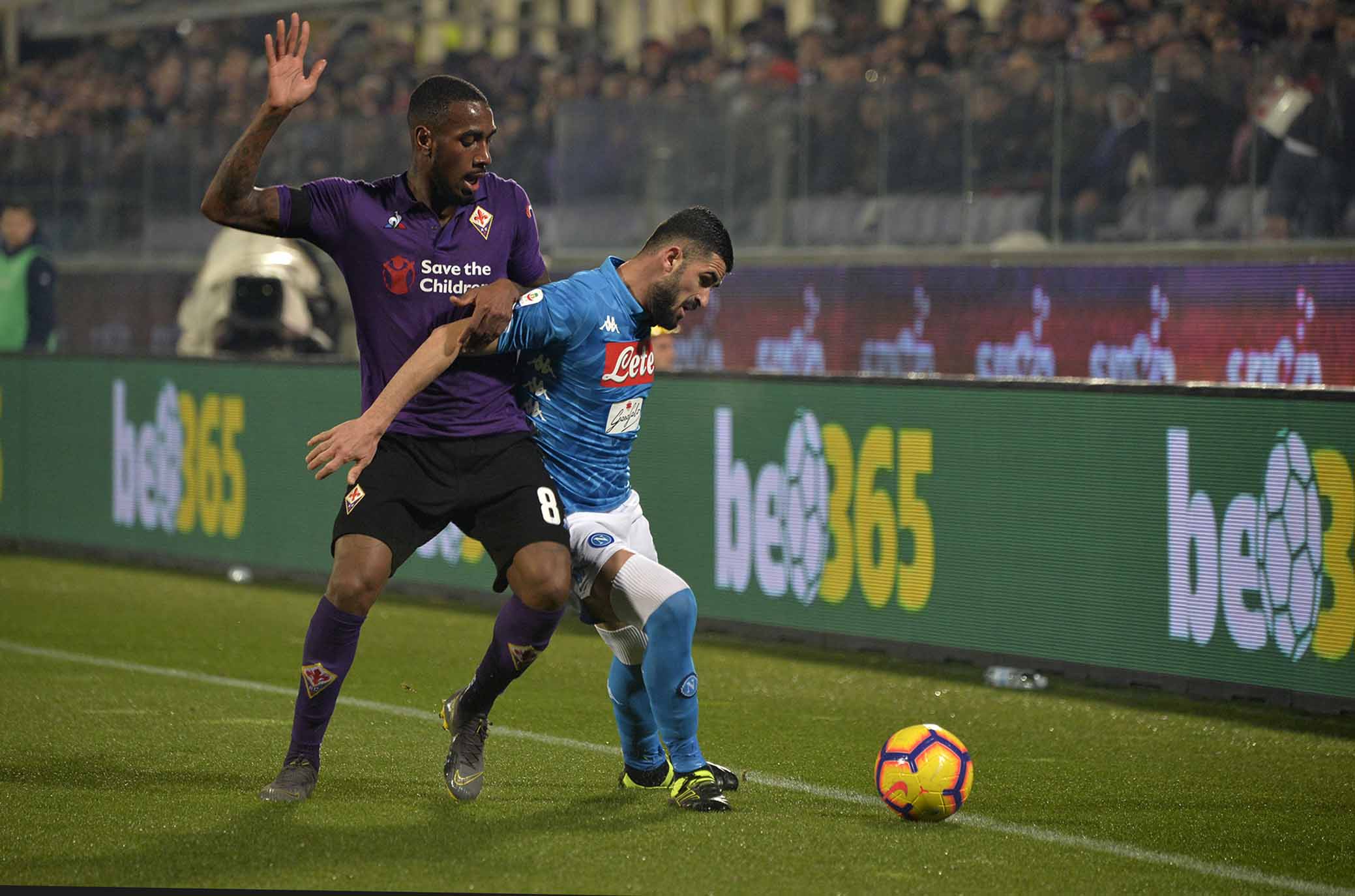 FIORENTINA-NAPOLI 09-02-2019 GERSON HYSAJ. GALASSI SILVANO/SILPRESS
