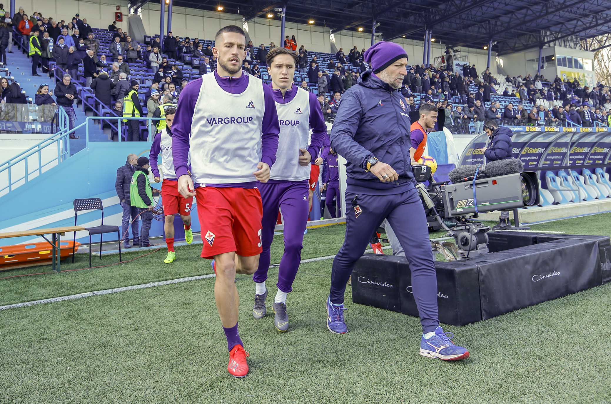 FERRARA - ITALY, 17-02-19 - 24° GIORNATA DI CAMPIONATO SERIE A TIM - STADIO PAOLO MAZZA : SPAL VS FIORENTINA, FOTO DI CASTALDI, NELLA FOTO: CRISTIANO BIRAGHIE FEDERICO CHIESA