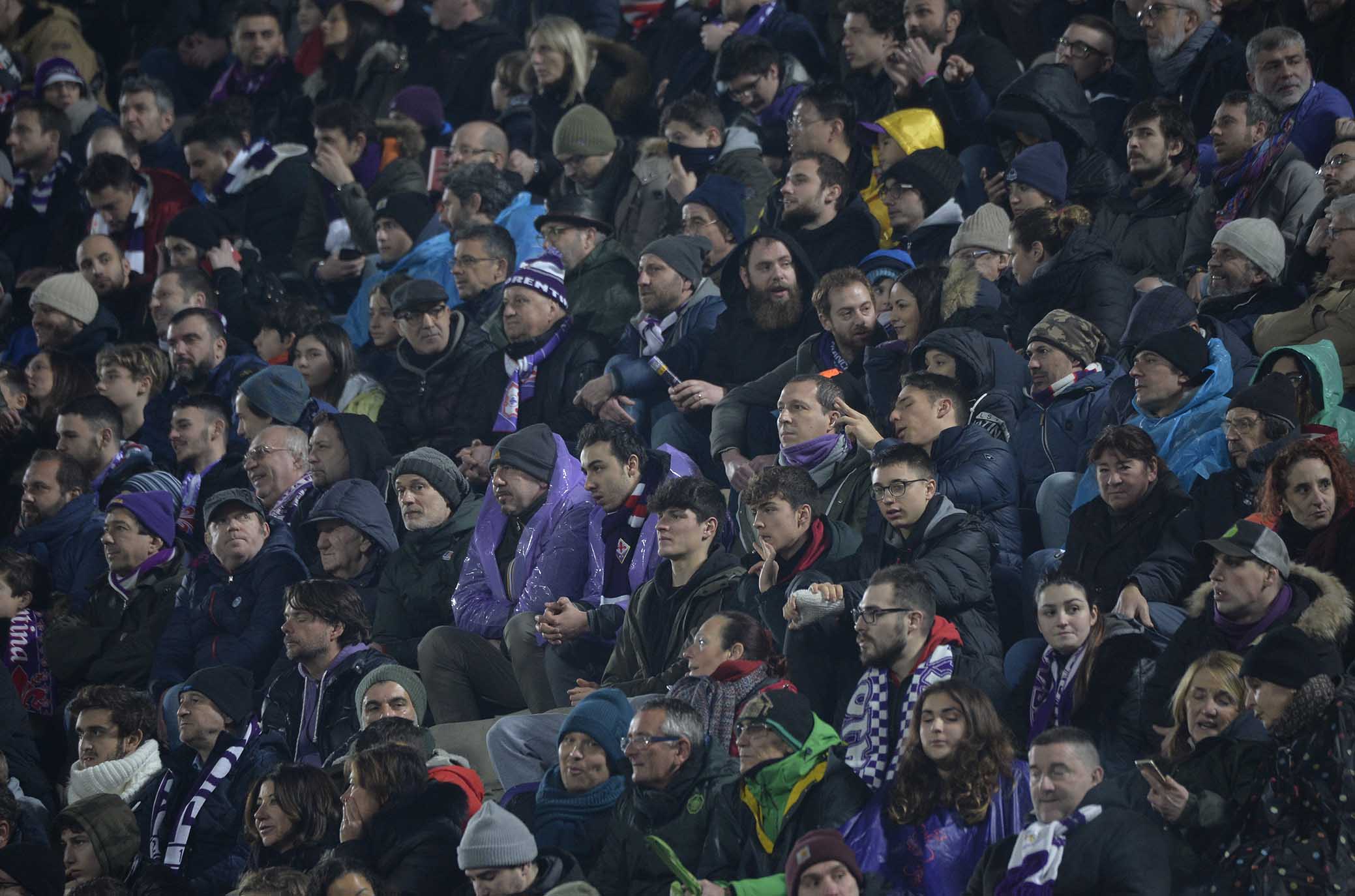 FIORENTINA-NAPOLI 09-02-2019 TIFOSI DELLA FIORENTINA. GALASSI SILVANO/SILPRESS