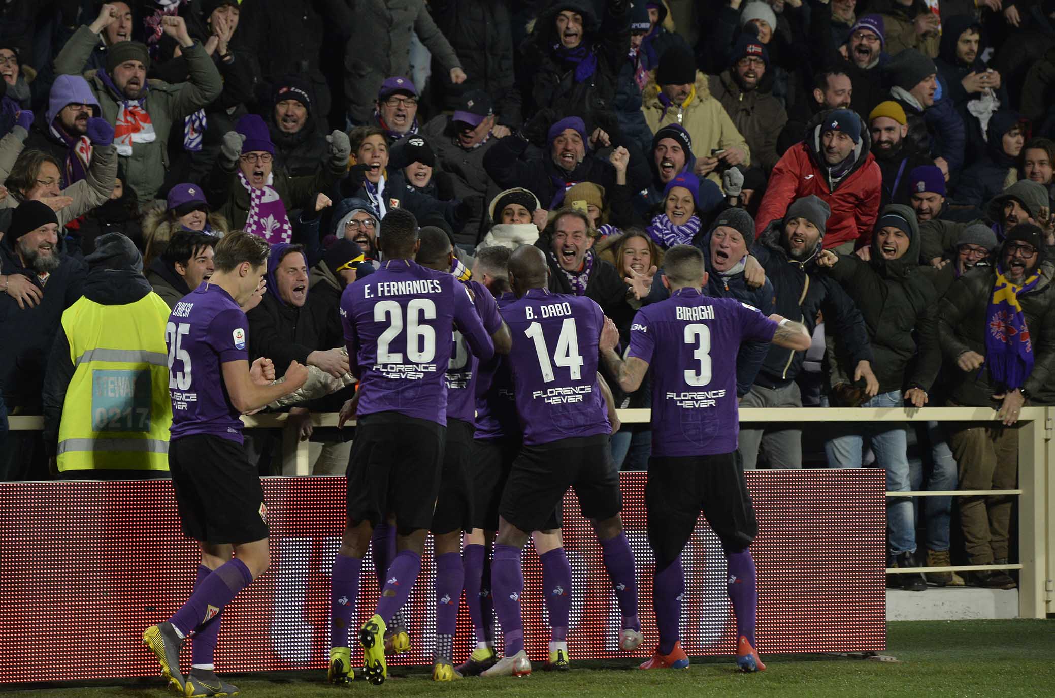 Le immagini di Fiorentina-Inter nel Fotoalbum di VI.IT