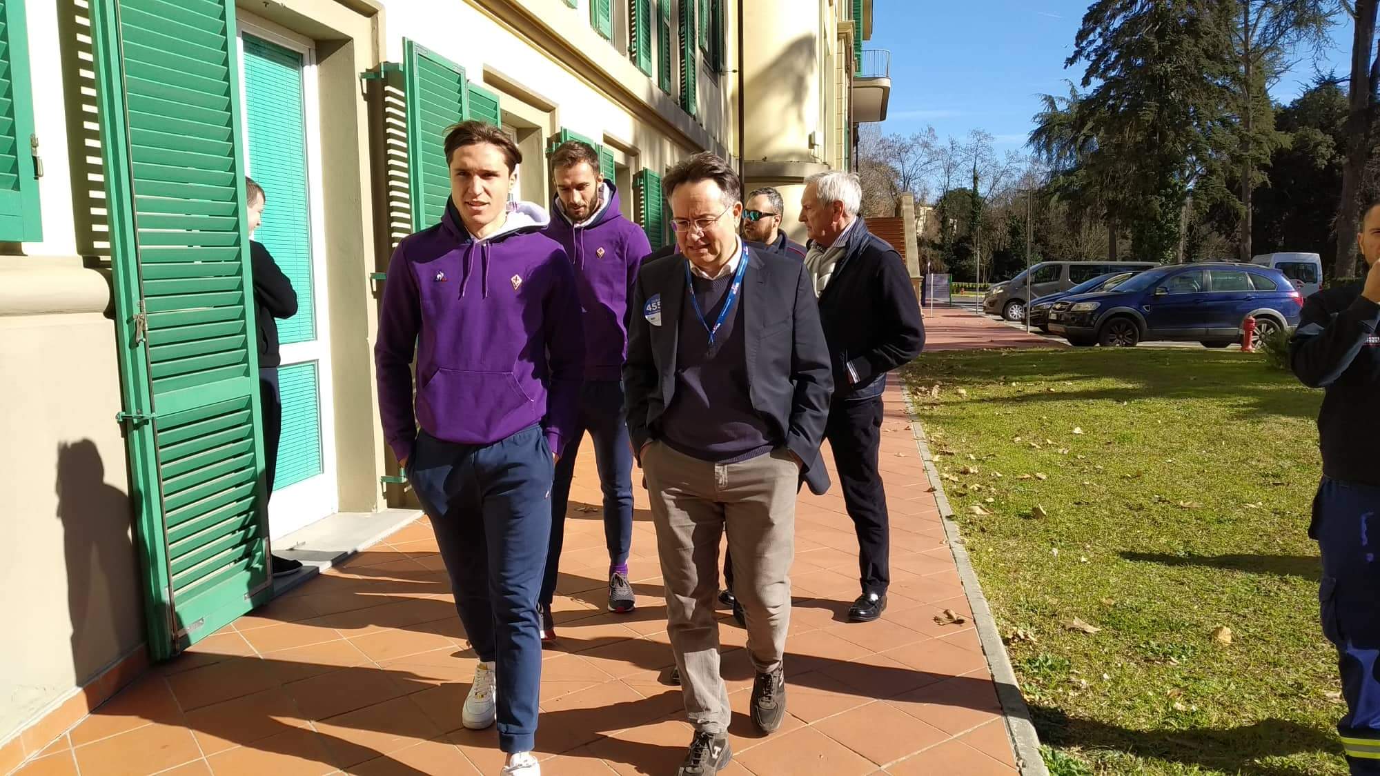 Chiesa a Meyer per amico 2019: "Vai alla Juventus? Forza viola!" (VIDEO)
