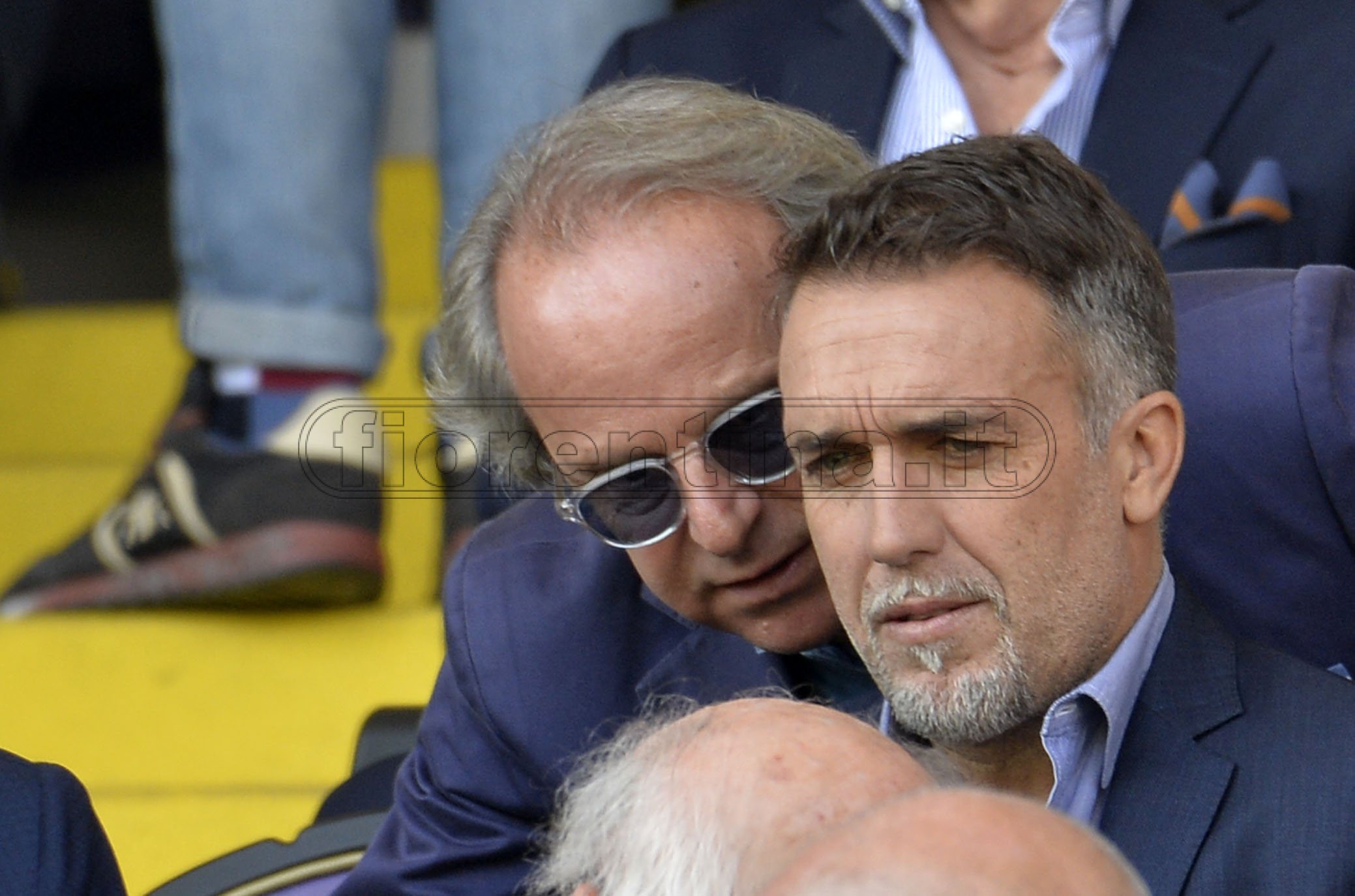 FIORENTINA-TORINO 31-03-2019 AMDREA DELLA VALLE E GABRIEL BATISTUTA. GALASSI SILVANO/SILPRESS