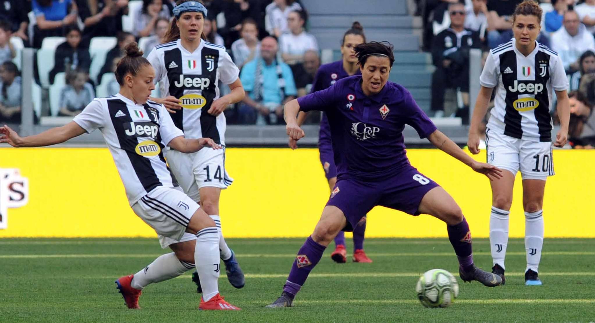 Cambia l'orario della sfida di sabato tra Juventus e Fiorentina Women's
