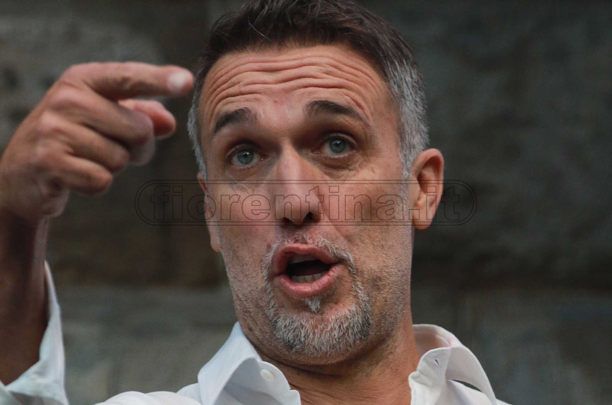 FIORENTINA 31-03-2019 GFESTA PER I 50 ANNI DI GABRIEL BATISTUTA IN PIAZZA DELLA SIGNORIA. GALASSI SILVANO/SILPRESS