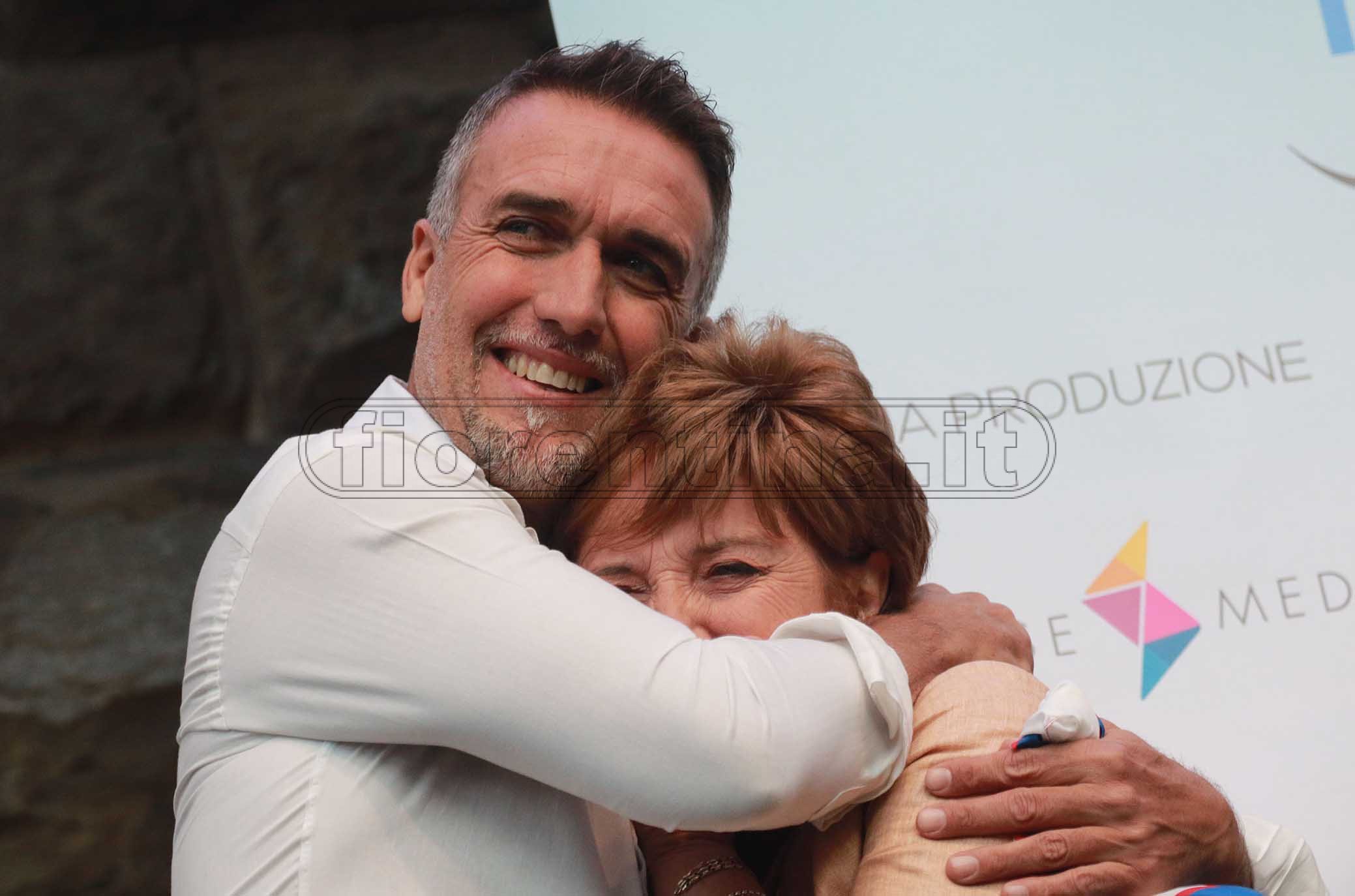 FIORENTINA 31-03-2019 GFESTA PER I 50 ANNI DI GABRIEL BATISTUTA IN PIAZZA DELLA SIGNORIA. GALASSI SILVANO/SILPRESS