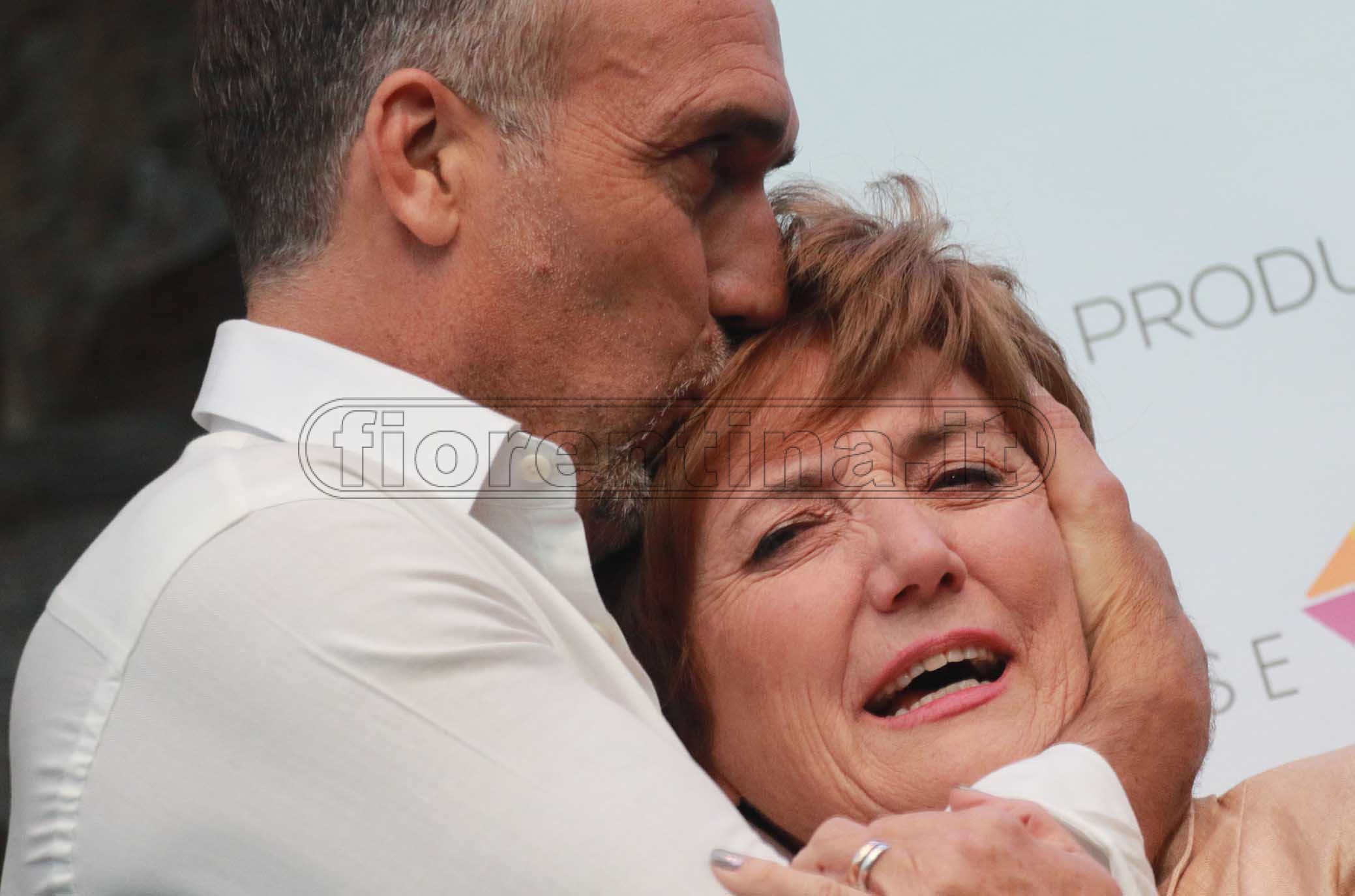 FIORENTINA 31-03-2019 GFESTA PER I 50 ANNI DI GABRIEL BATISTUTA IN PIAZZA DELLA SIGNORIA. GALASSI SILVANO/SILPRESS