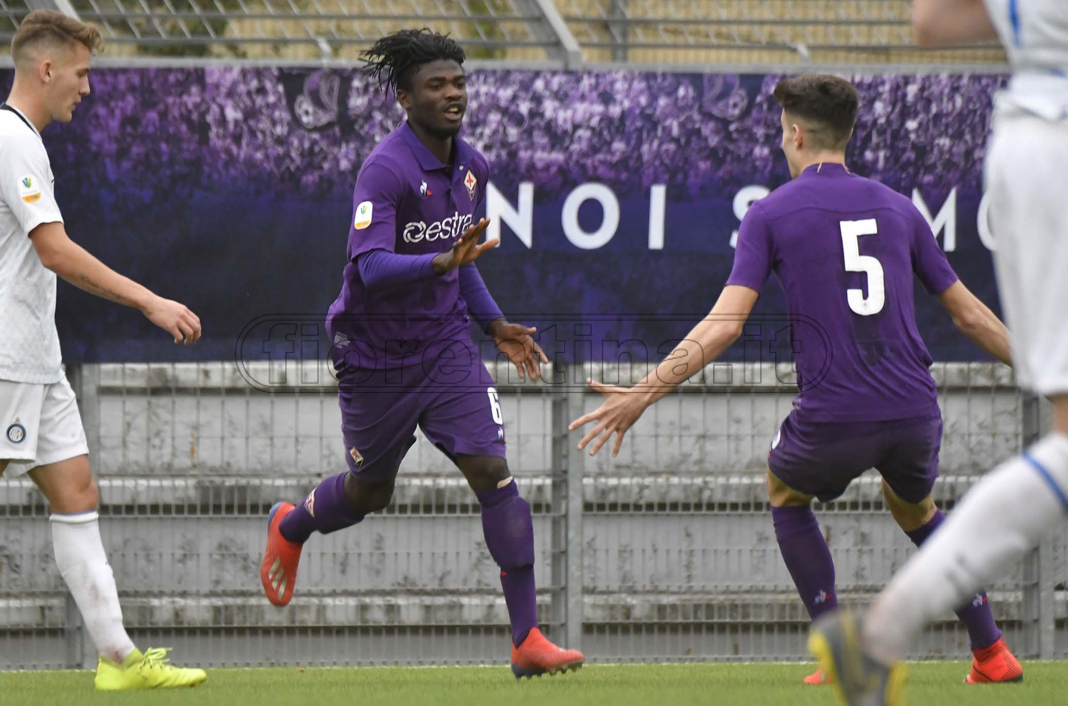 FIORENTINA PRIMAVERA-INTER 06-03-2019. TIM CUP 2018-2019. ESULTANZA DI NICKY BELOKO. GALASSI SILVANO/SILPRESS