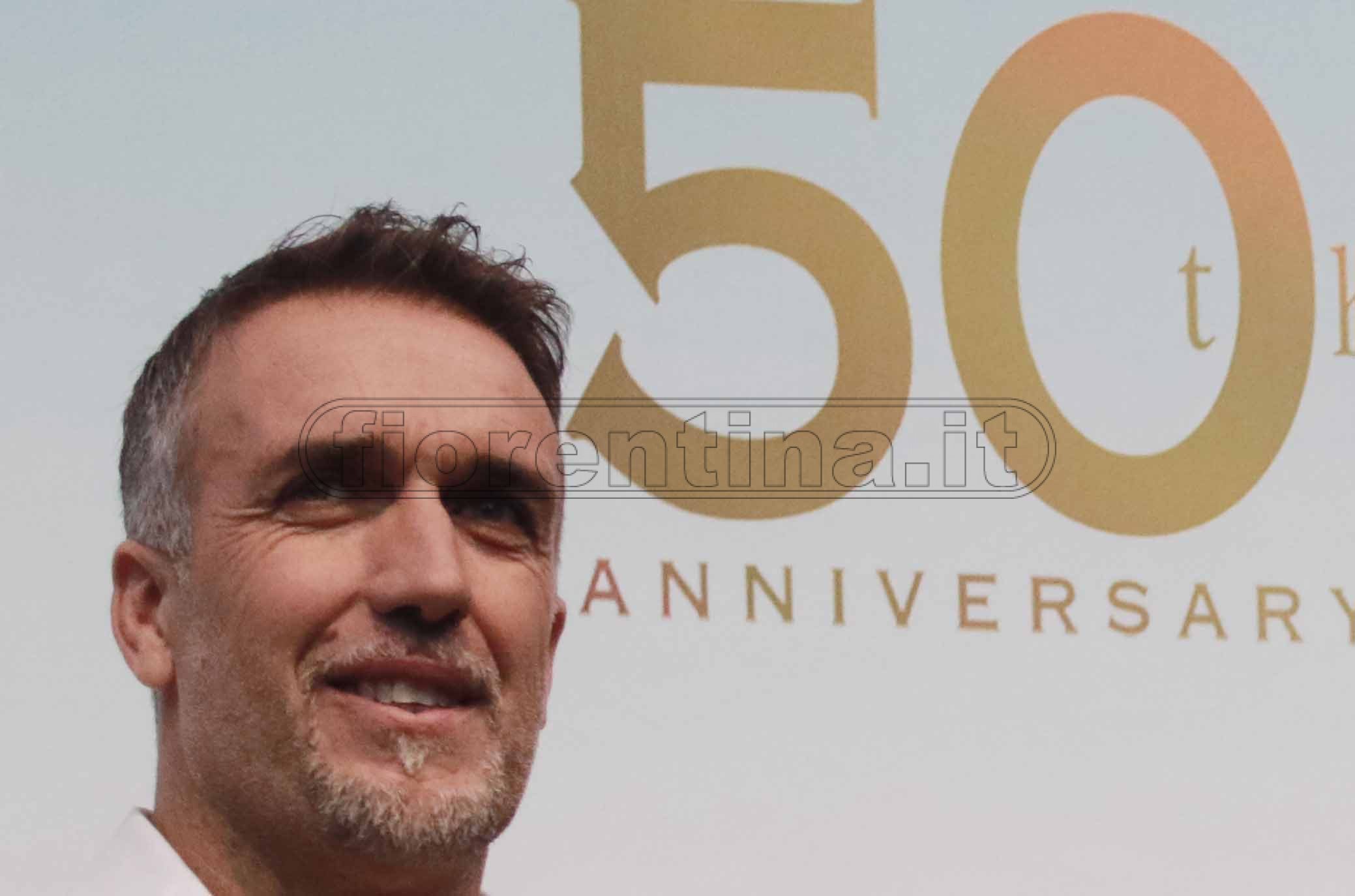 FIORENTINA 31-03-2019 GFESTA PER I 50 ANNI DI GABRIEL BATISTUTA IN PIAZZA DELLA SIGNORIA. GALASSI SILVANO/SILPRESS