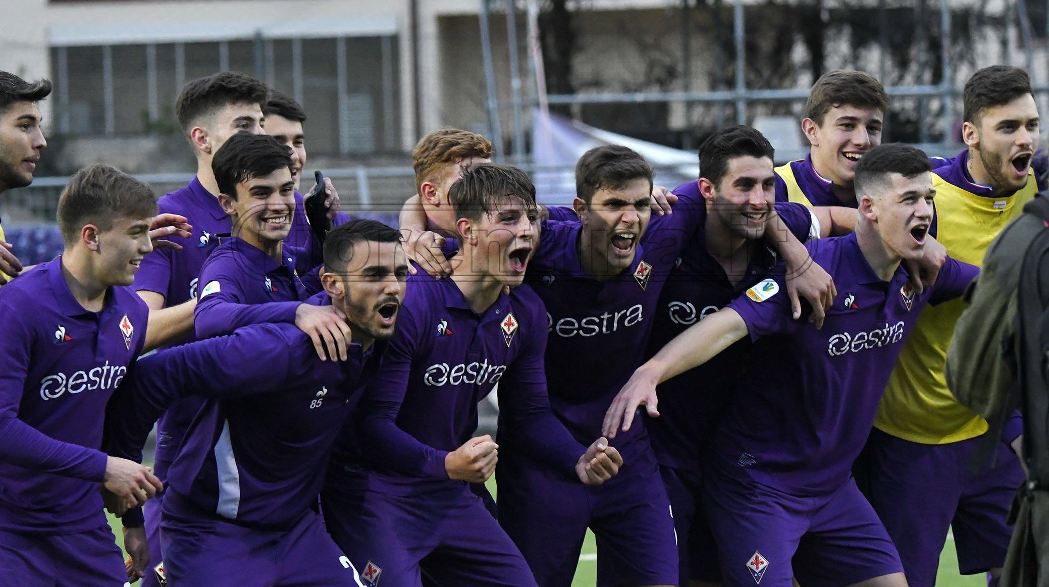 FIORENTINA PRIMAVERA-INTER 06-03-2019. TIM CUP 2018-2019. ESULTANZA DI FINE PARTITA . GALASSI SILVANO/SILPRESS
