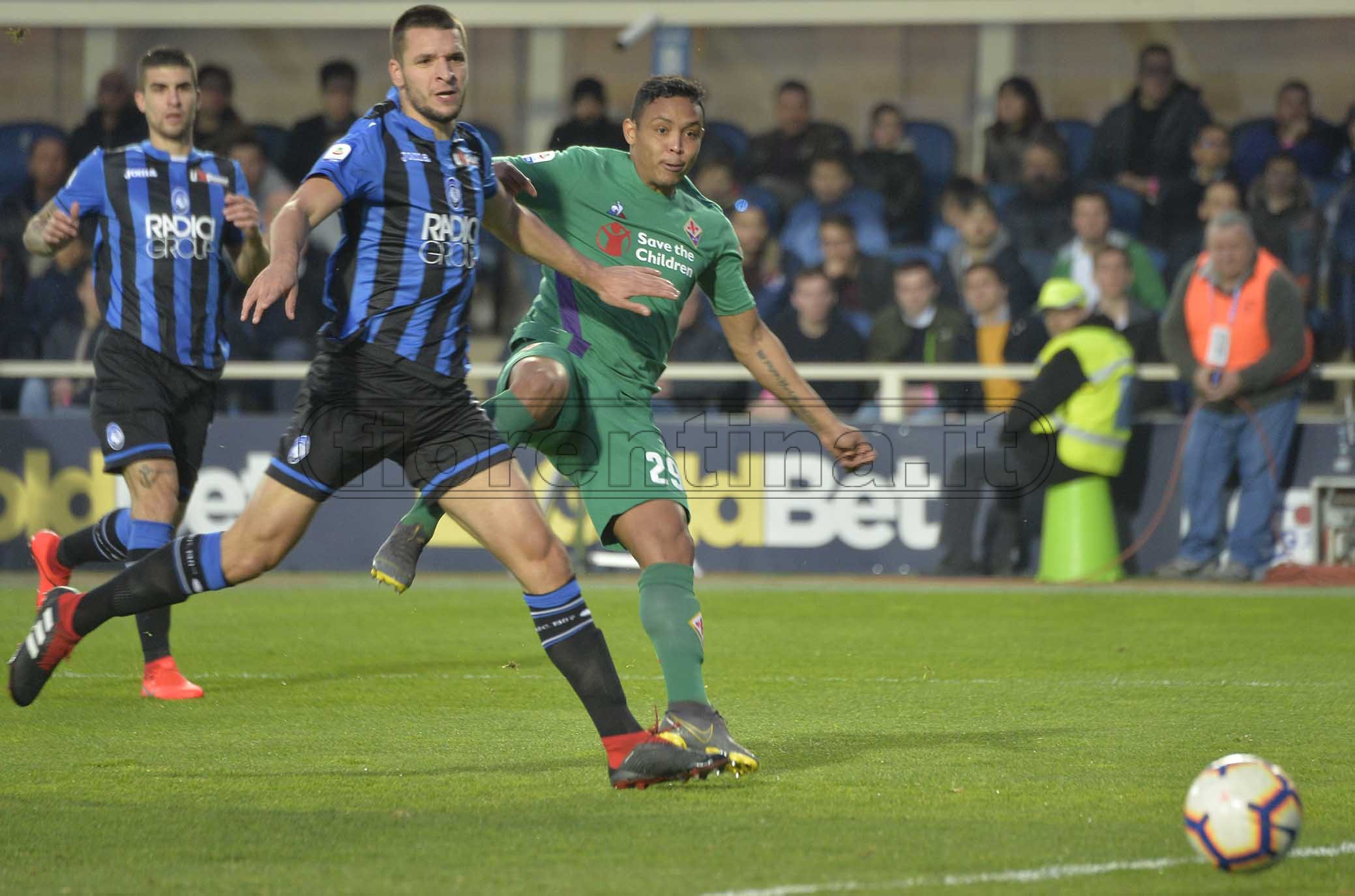 ATALANTA-FIORENINA 03-03-2019 GOL DI LUIS MURIEL. GALASSI SILVANO/SILPRESS
