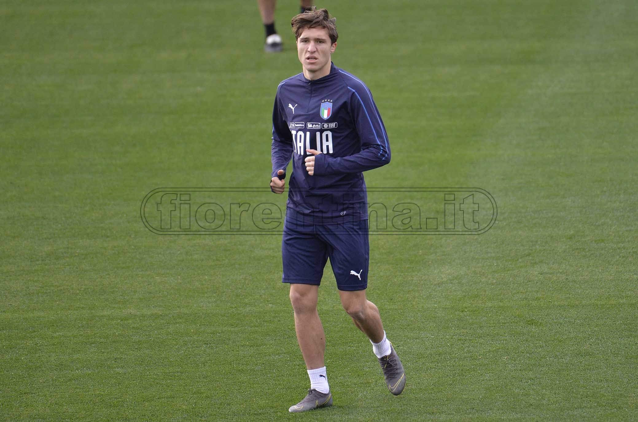 COVERCIANO 18-03-2019 RITIRO DELLA NAZIONALE. FEDERICO CHIESA. GALASSI SILVANO/SILPRESS