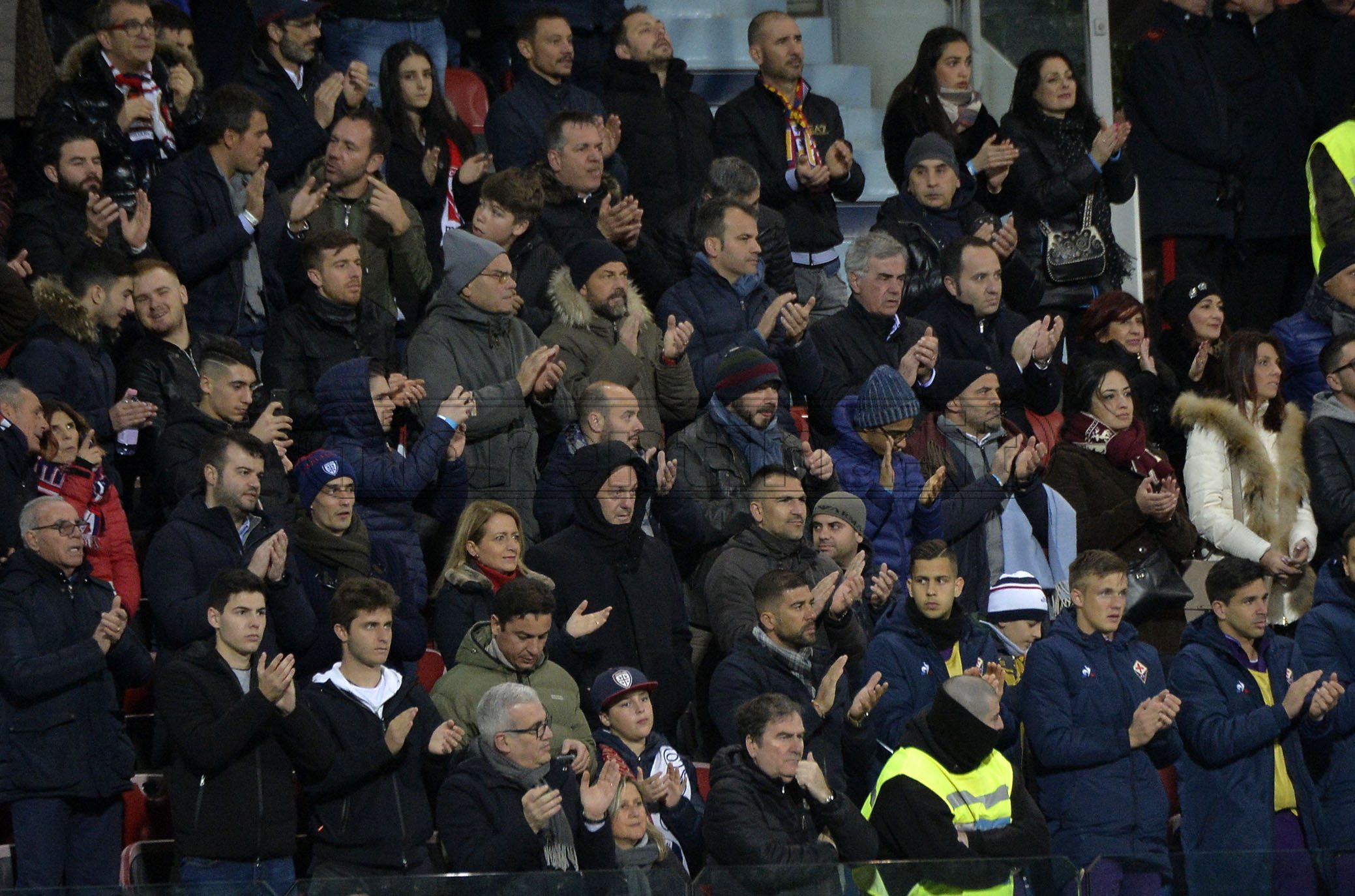 CAGLIARI-FIORENTINA 15-03-2019 TIFOSI DELLA FIORENTINA. GALASSI SILVANO/SILPRESS