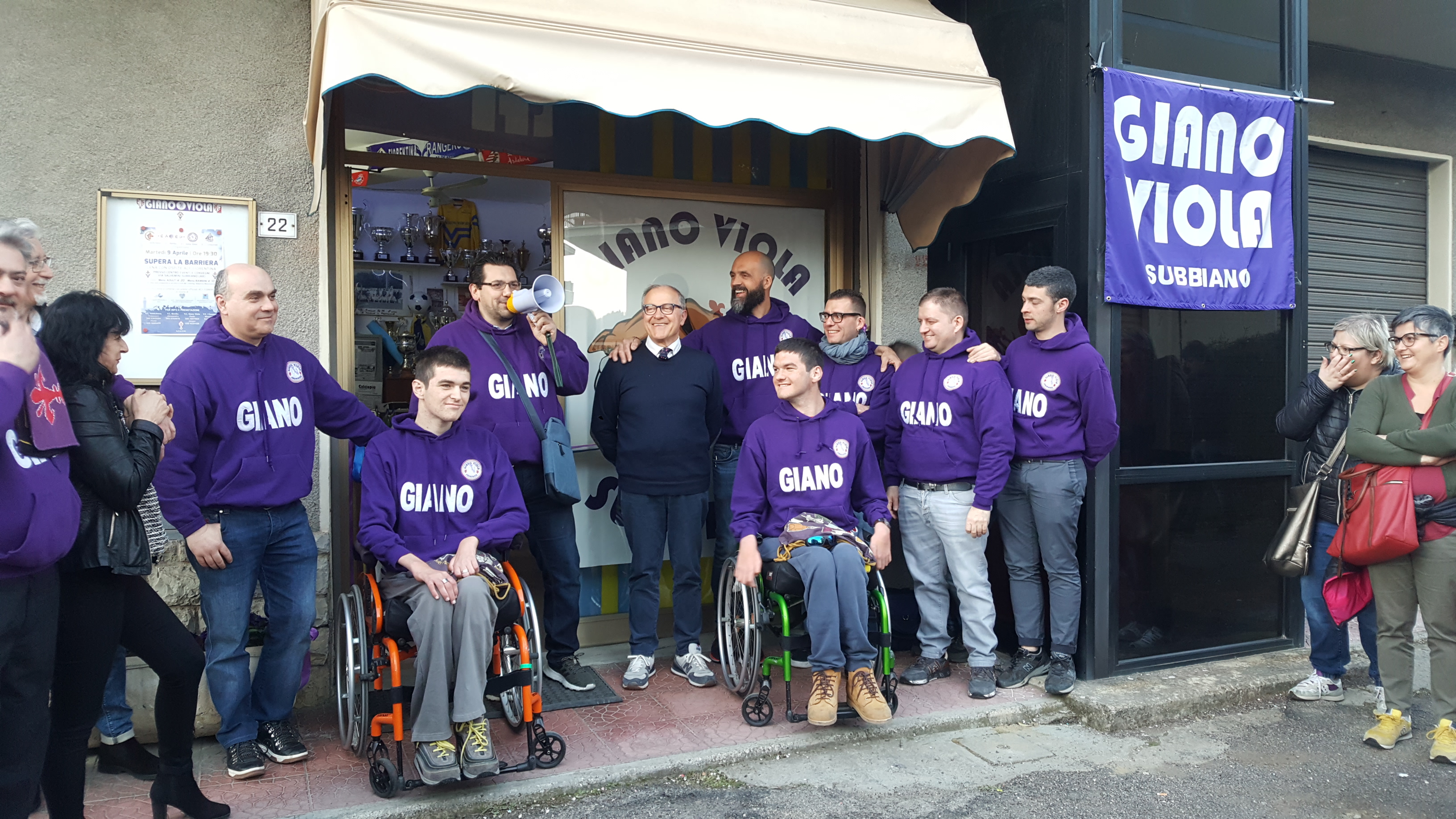Viola Club Giano Viola, inaugurata la nuova sede in Casentino (FOTO)