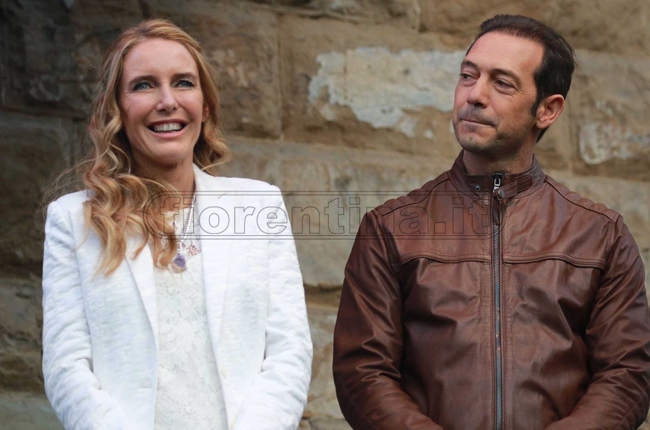 FIORENTINA 31-03-2019 GFESTA PER I 50 ANNI DI GABRIEL BATISTUTA IN PIAZZA DELLA SIGNORIA. GALASSI SILVANO/SILPRESS