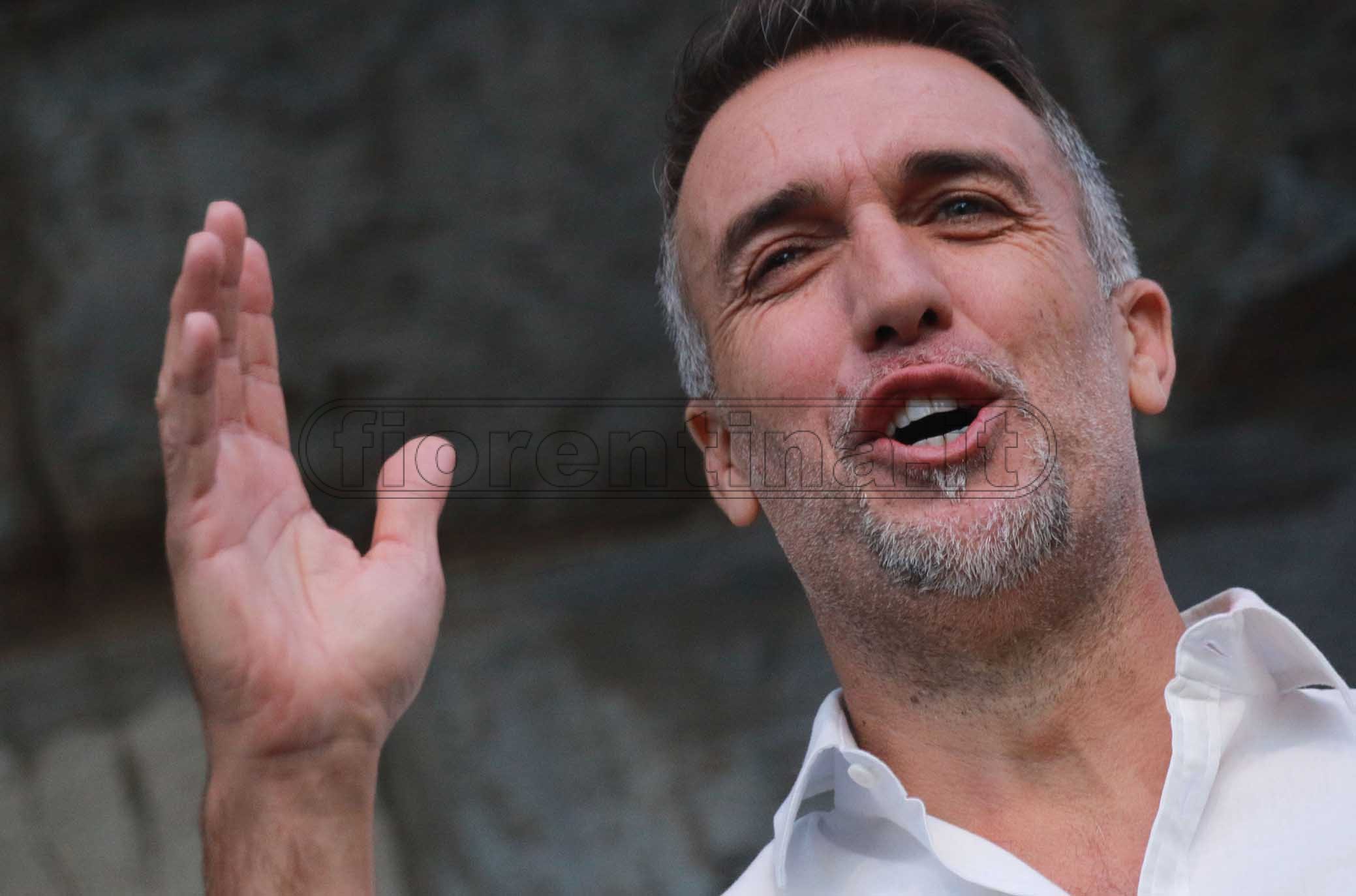 FIORENTINA 31-03-2019 GFESTA PER I 50 ANNI DI GABRIEL BATISTUTA IN PIAZZA DELLA SIGNORIA. GALASSI SILVANO/SILPRESS