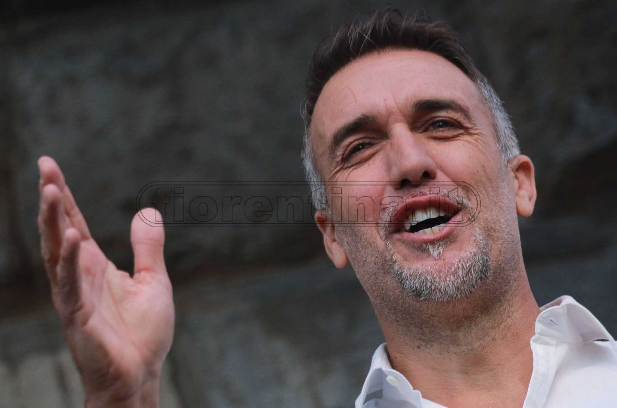 FIORENTINA 31-03-2019 GFESTA PER I 50 ANNI DI GABRIEL BATISTUTA IN PIAZZA DELLA SIGNORIA. GALASSI SILVANO/SILPRESS