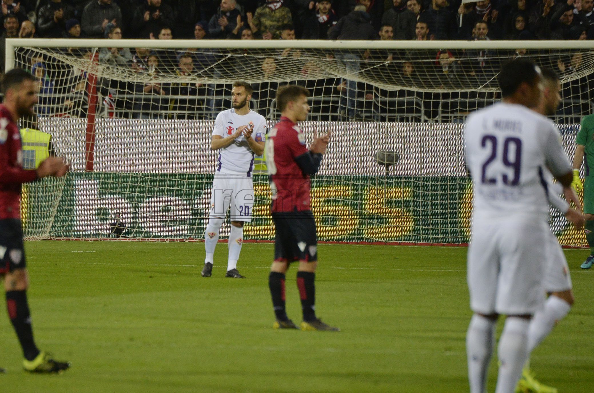CAGLIARI-FIORENTINA 15-03-2019 IN RICORDO DI DAVIDE ASTORI. GALASSI SILVANO/SILPRESS