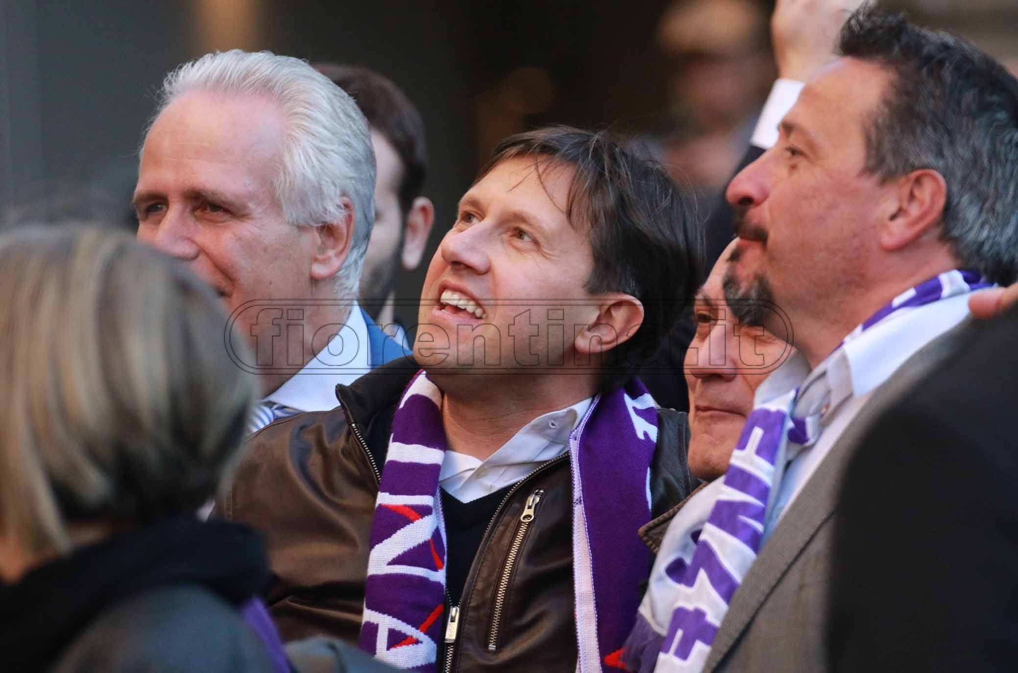 FIORENTINA 31-03-2019 GFESTA PER I 50 ANNI DI GABRIEL BATISTUTA IN PIAZZA DELLA SIGNORIA. DARIO NARDELLA. GALASSI SILVANO/SILPRESS
