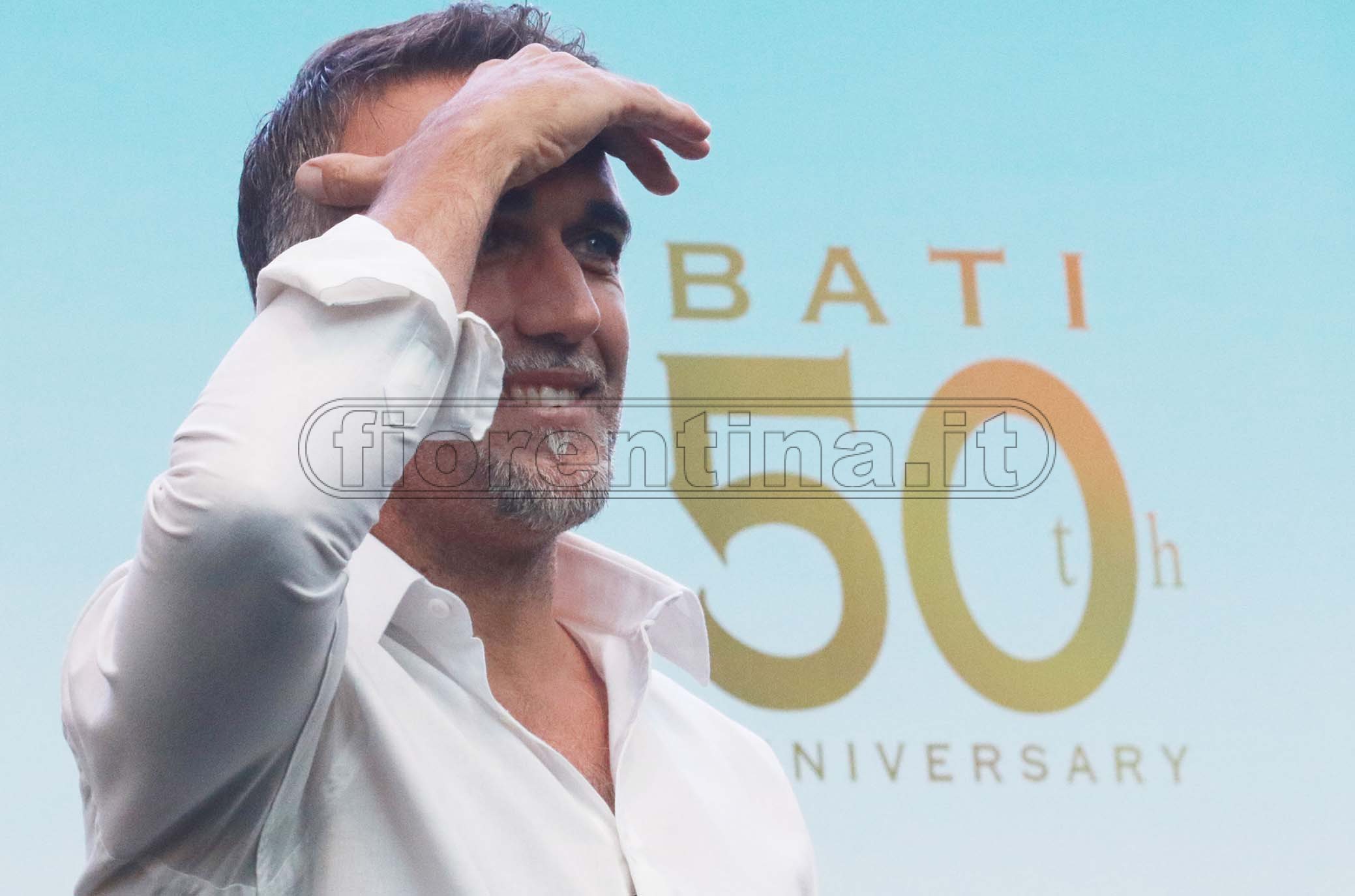 FIORENTINA 31-03-2019 GFESTA PER I 50 ANNI DI GABRIEL BATISTUTA IN PIAZZA DELLA SIGNORIA. GALASSI SILVANO/SILPRESS